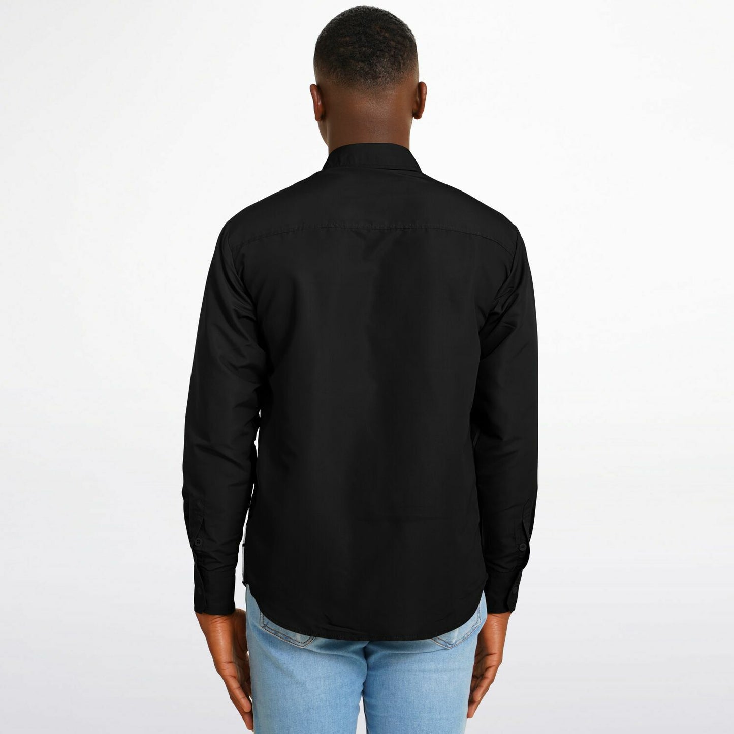 BW JDM Art Long Sleeve Button Down Shirt - AOP