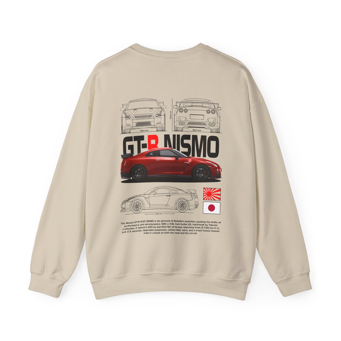 GTR Nismo Poster Style Crewneck Sweatshirt