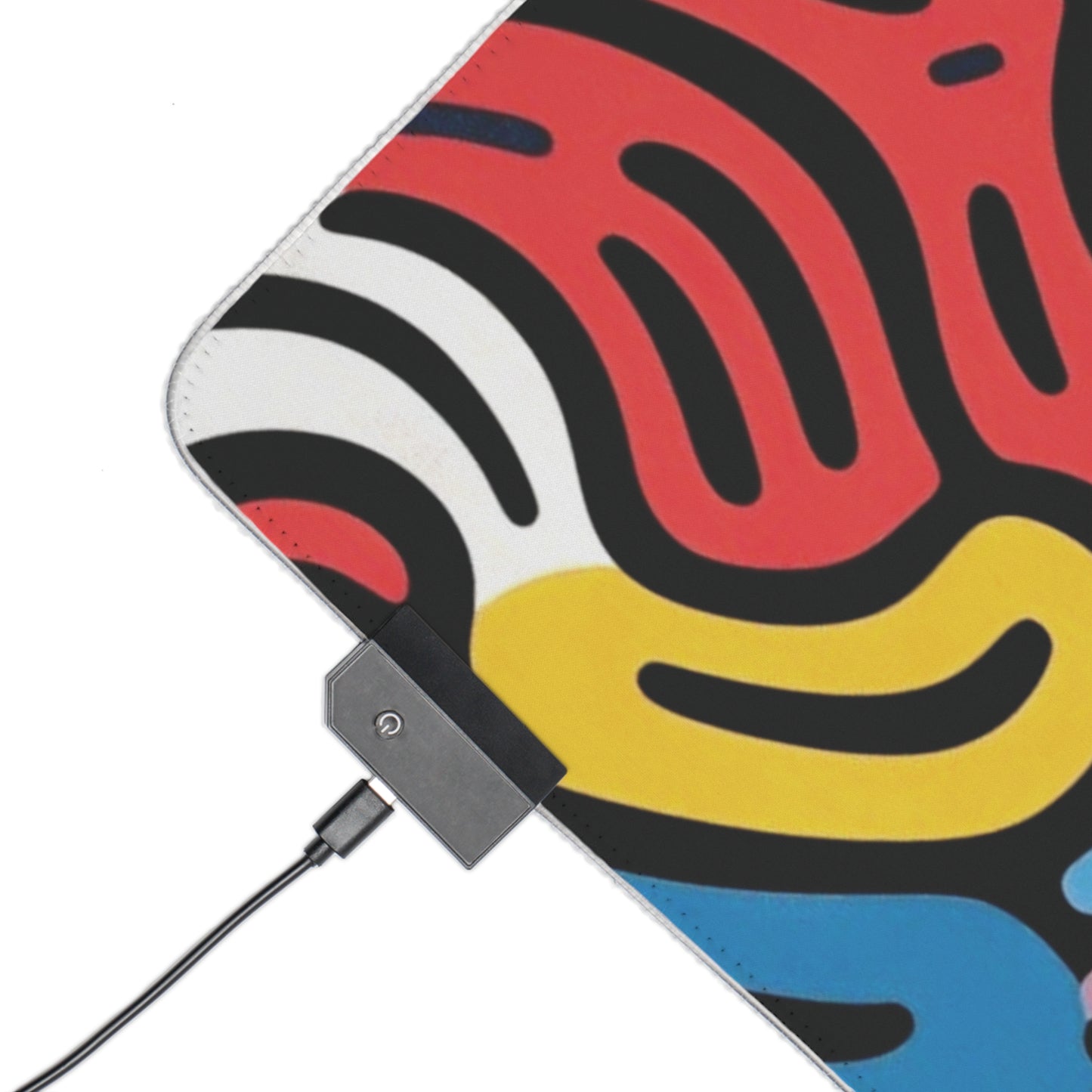 Unique Abstract Art RGB Gaming Mouse Pad