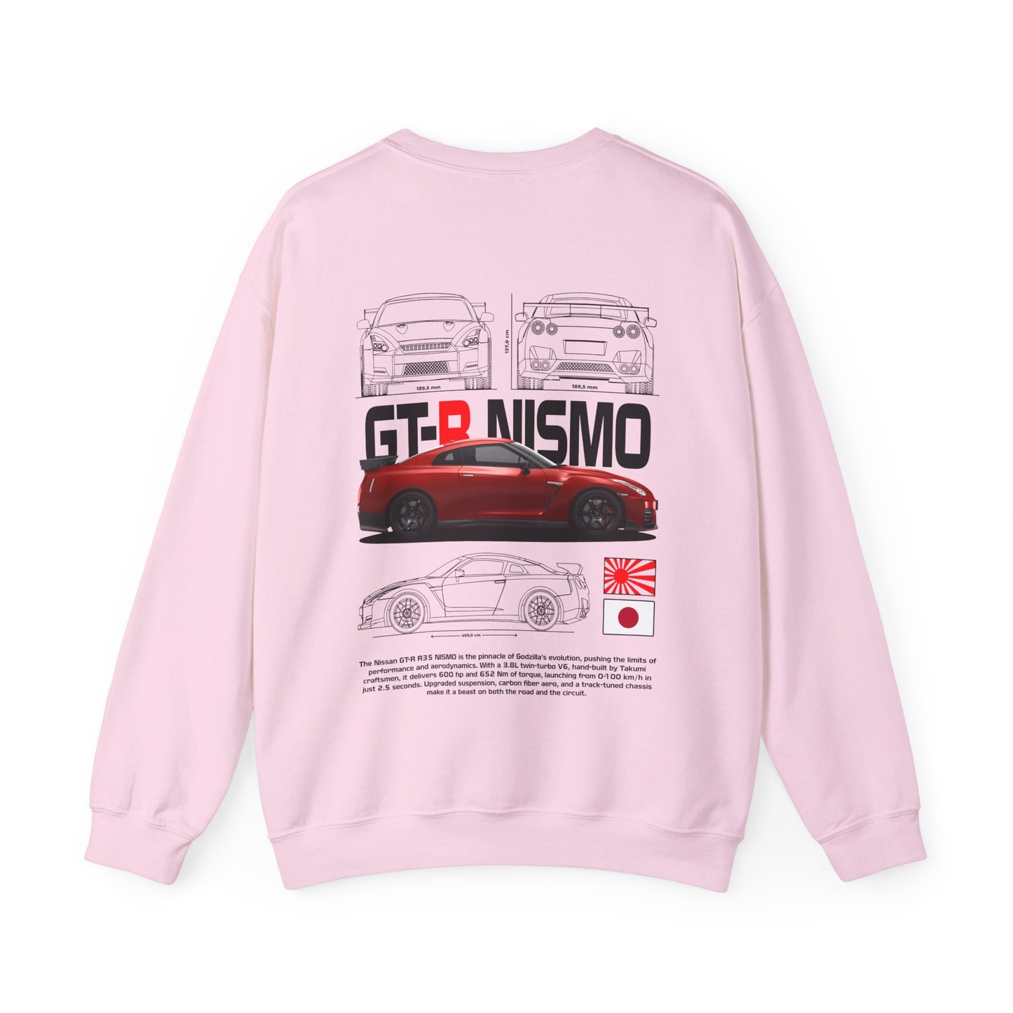 GTR Nismo Poster Style Crewneck Sweatshirt