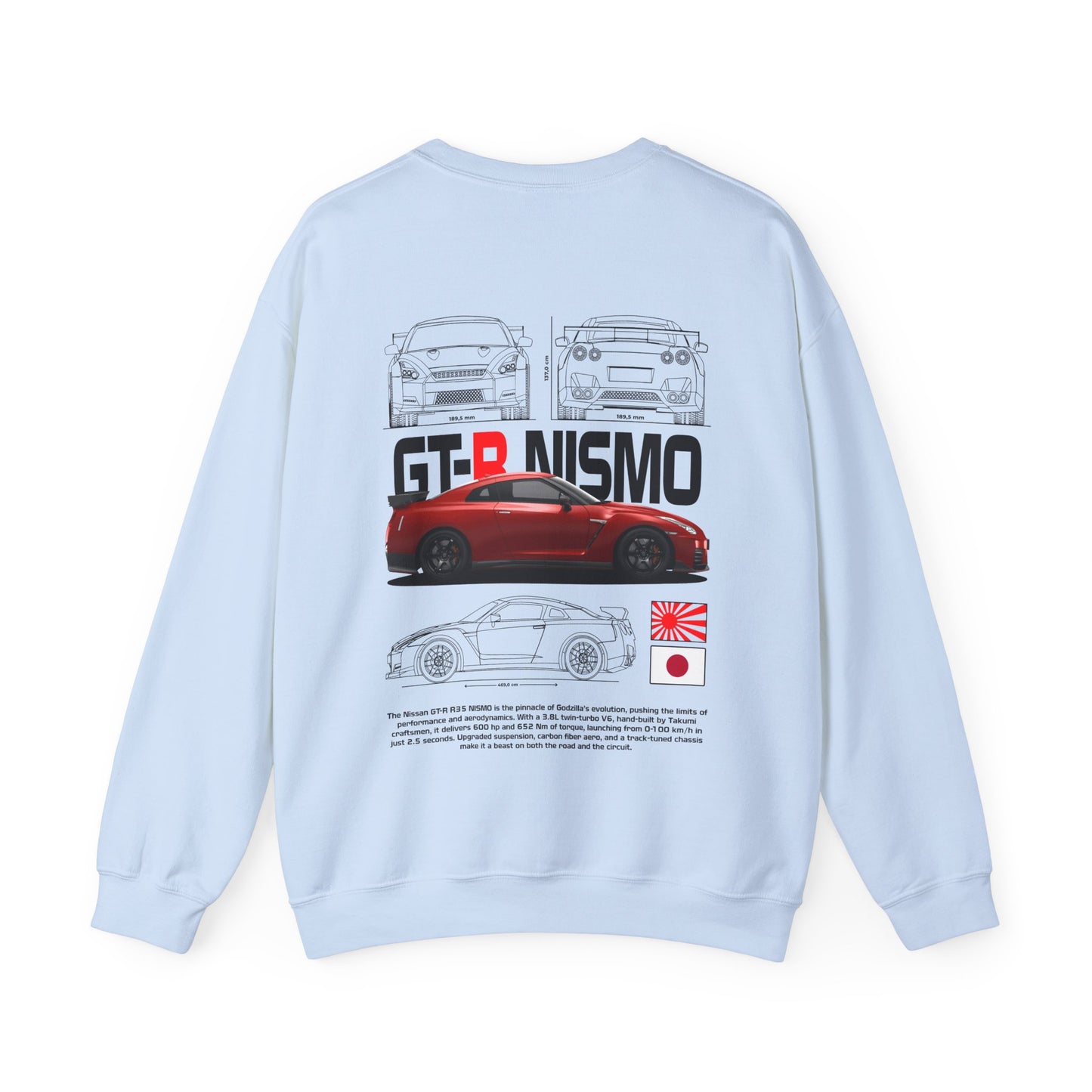 GTR Nismo Poster Style Crewneck Sweatshirt