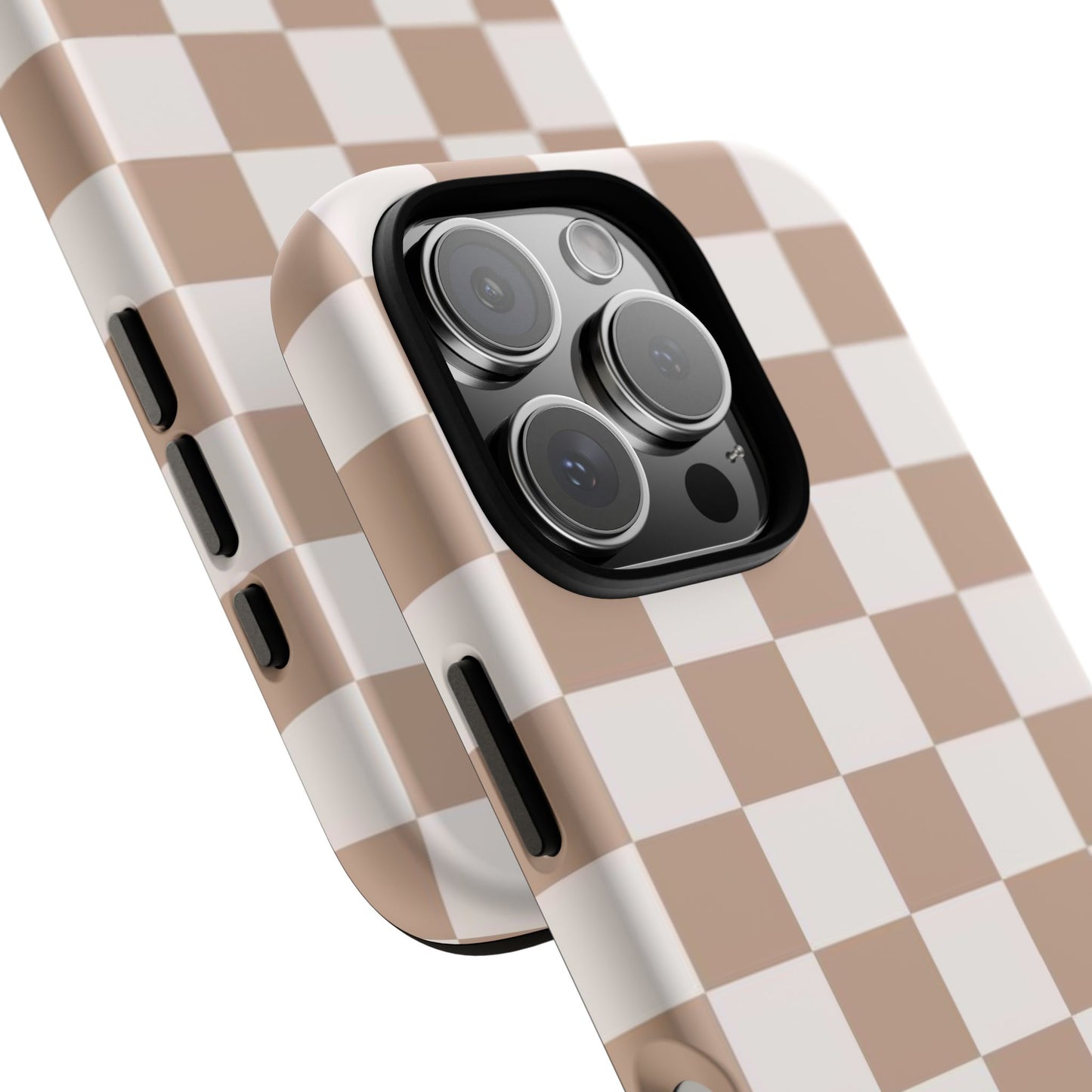 Minimalistic Checkered Design Tough Cases