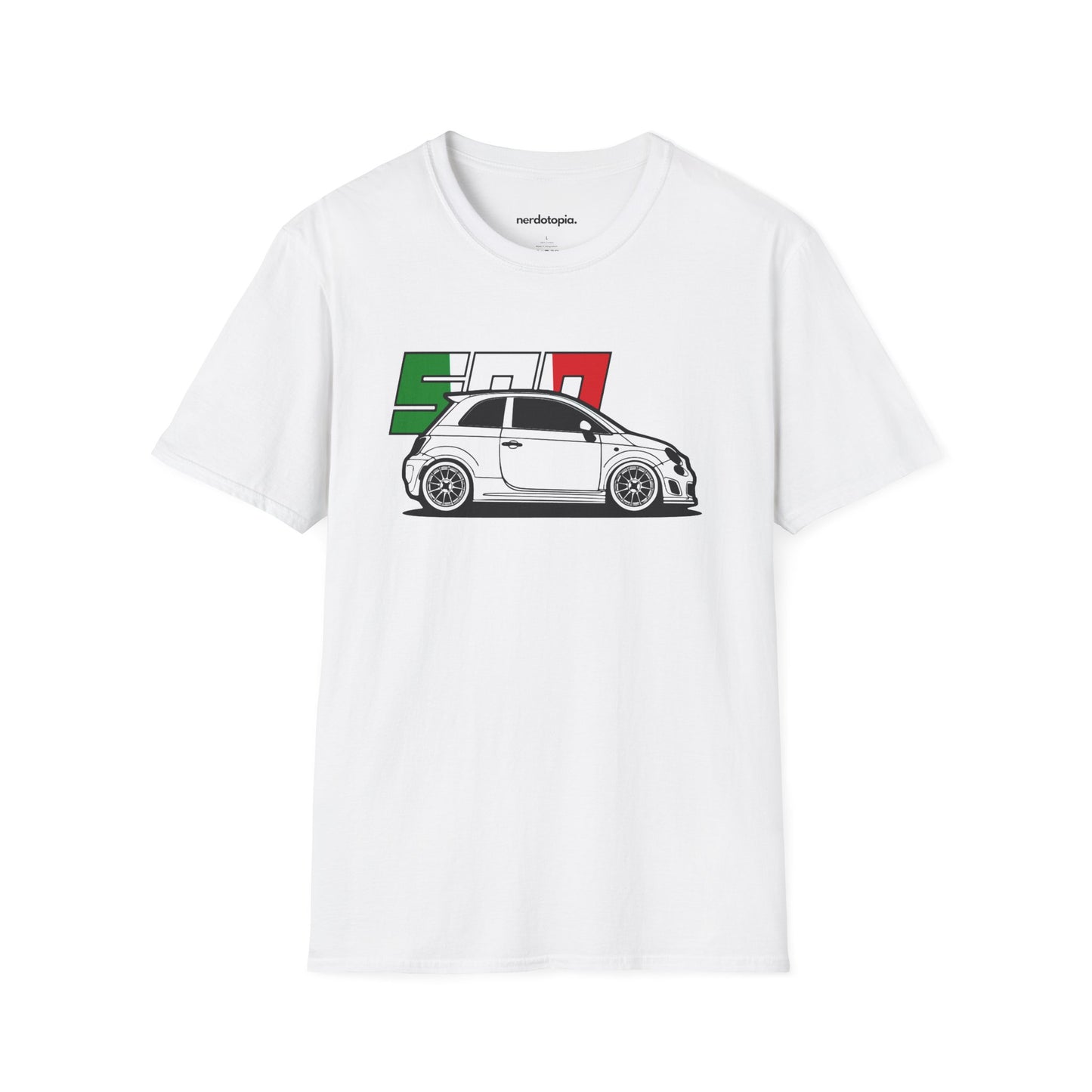 Fiat-500 Illustration T-shirt