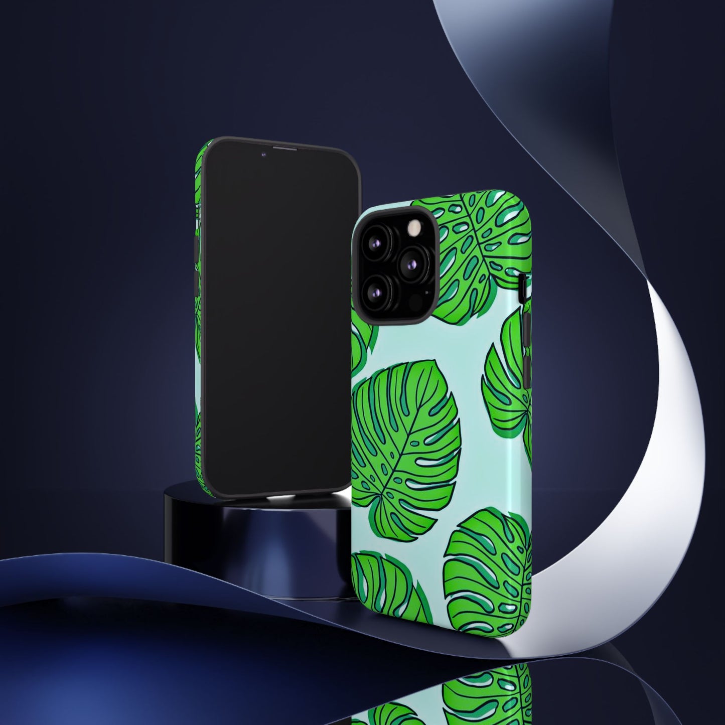 Leaves Pattern Tough Phone Case