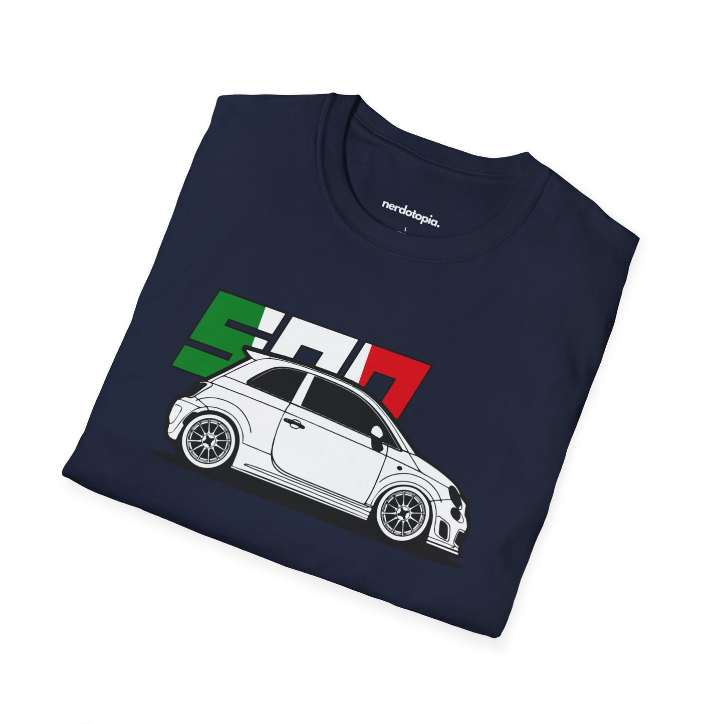 Fiat-500 Illustration T-shirt
