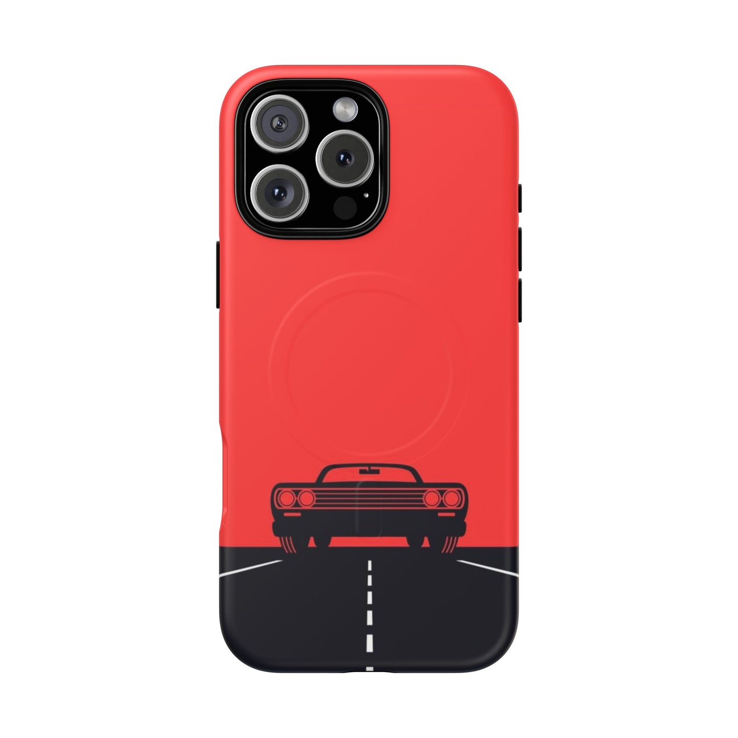 Classic Car Illustration Tough Magnetic Case
