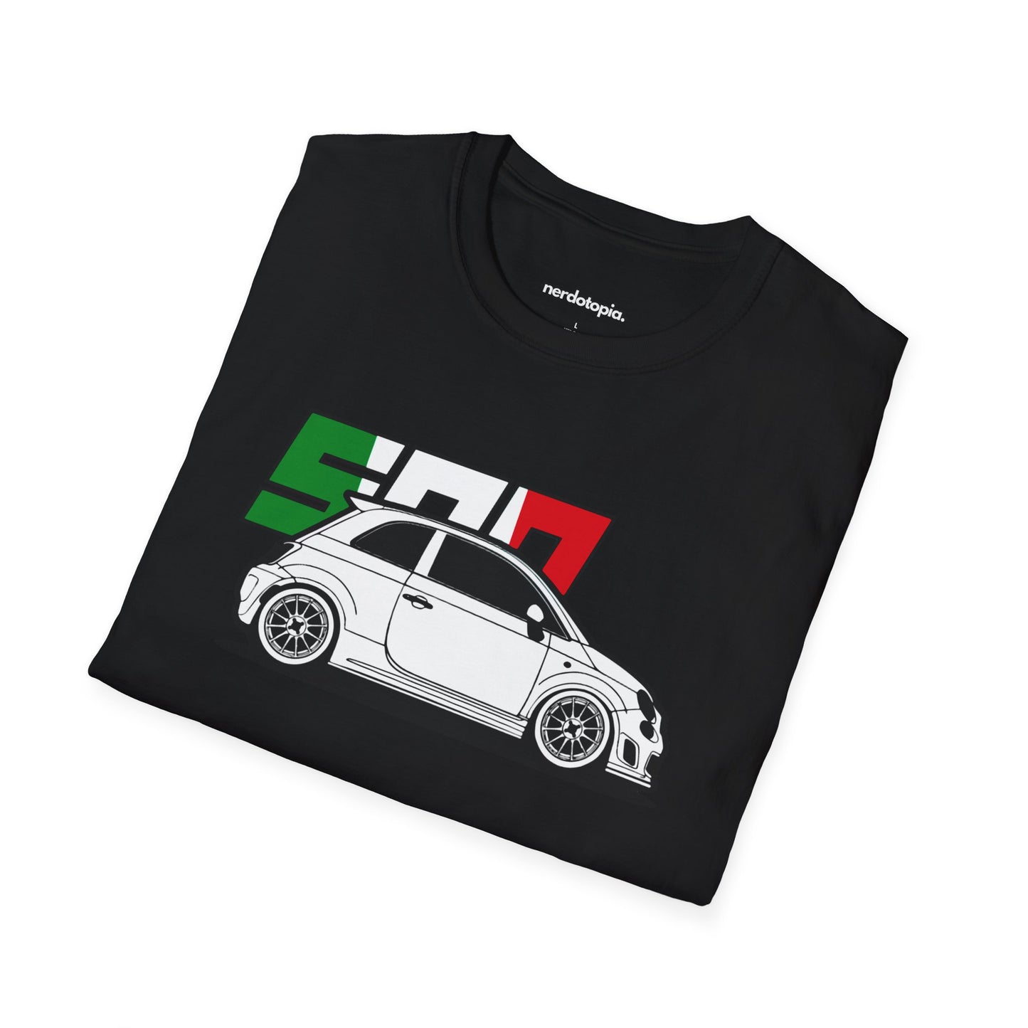 Fiat-500 Illustration T-shirt