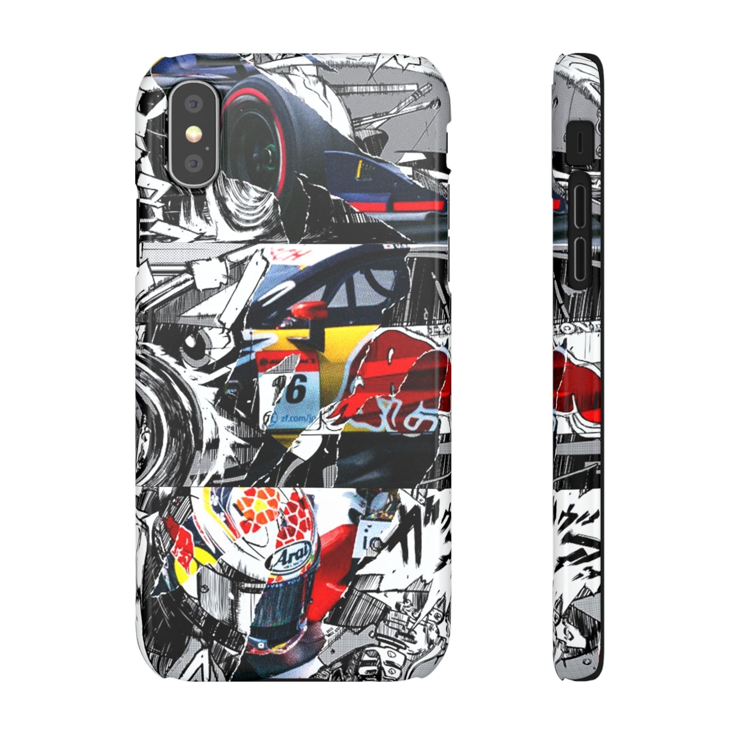 F1 Animated Style Inspired Snap Case