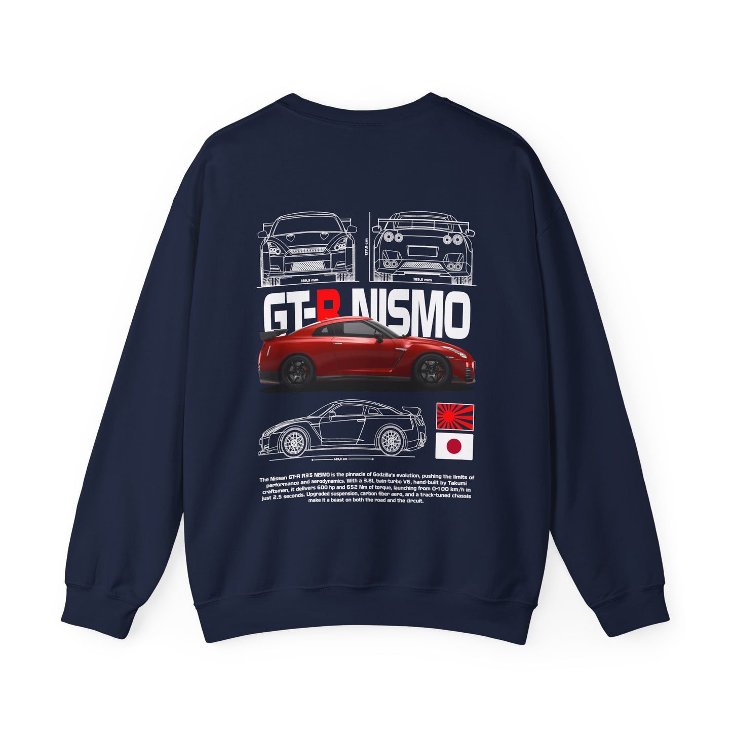 GTR Nismo Poster Style Crewneck Sweatshirt