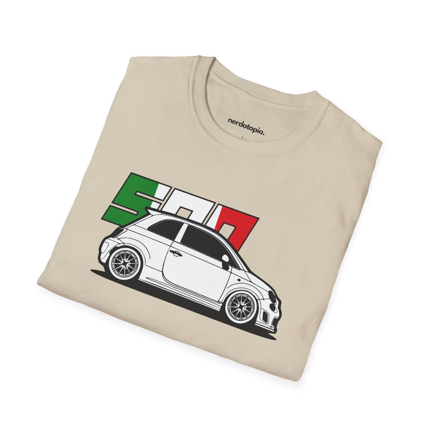 Fiat-500 Illustration T-shirt