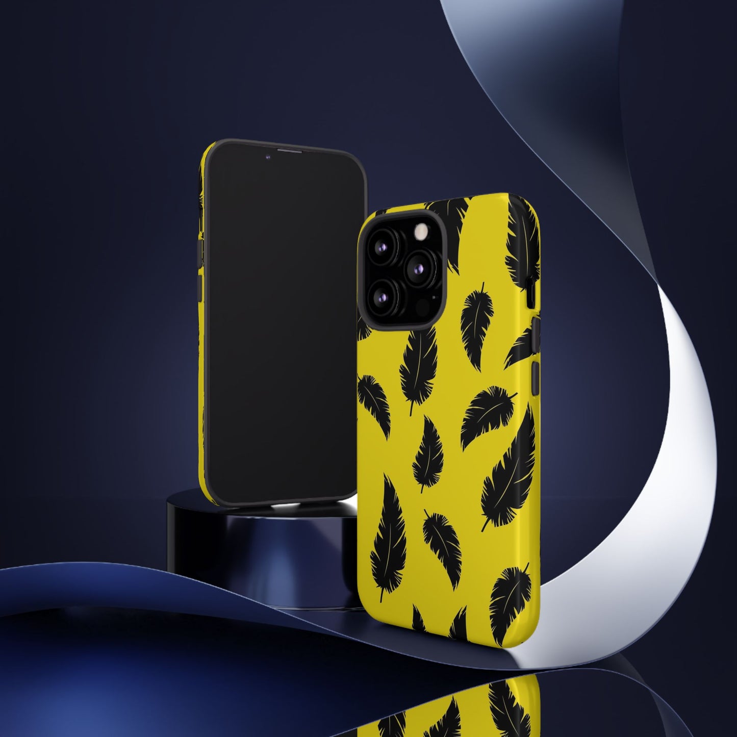 Feathers Pattern Tough Phone Case
