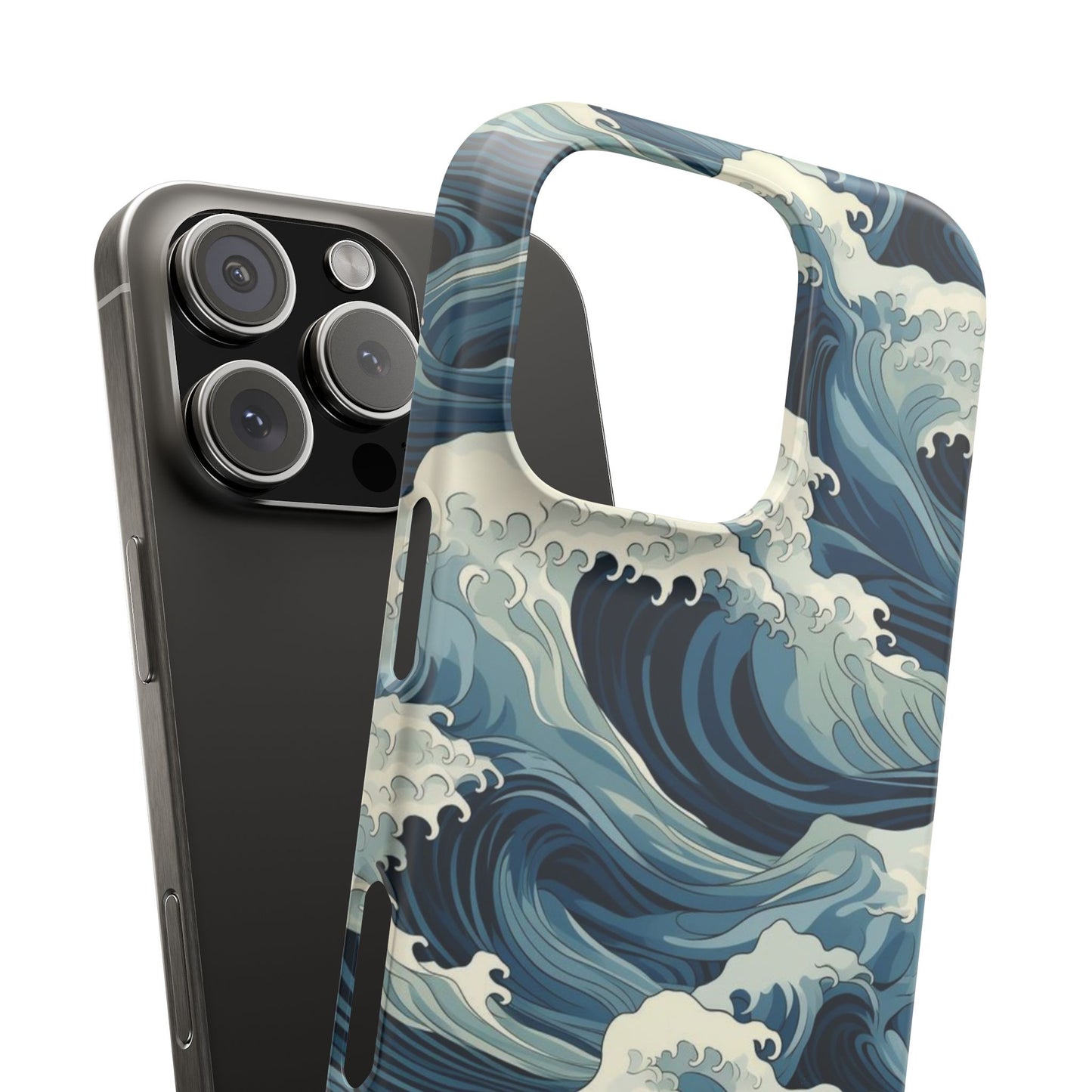 Abstract Waves Snap Case