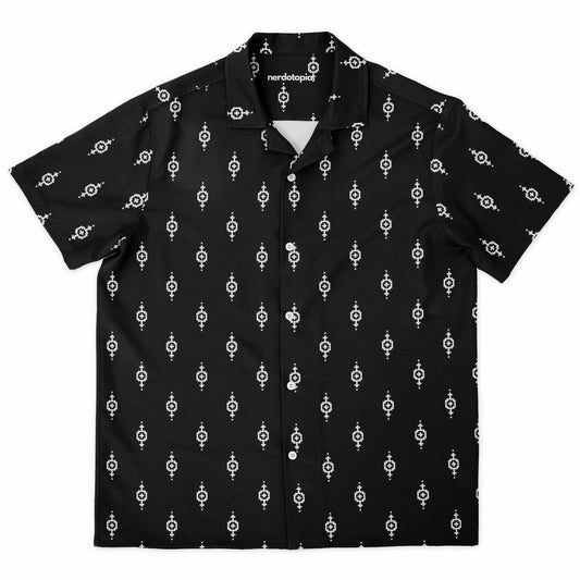 Classic Pattern Shirt Flat Lay