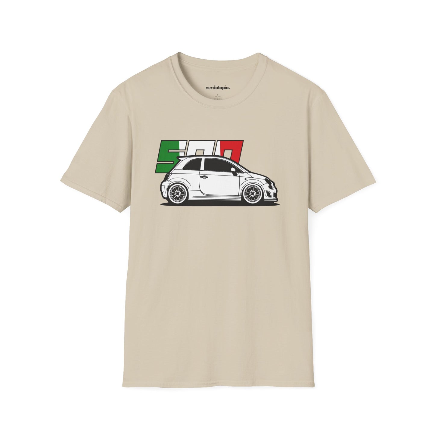 Fiat-500 Illustration T-shirt