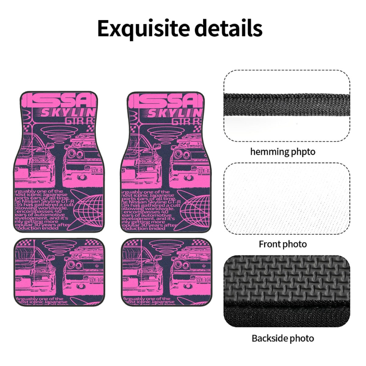 Skyline R34 Automotive Floor Mats