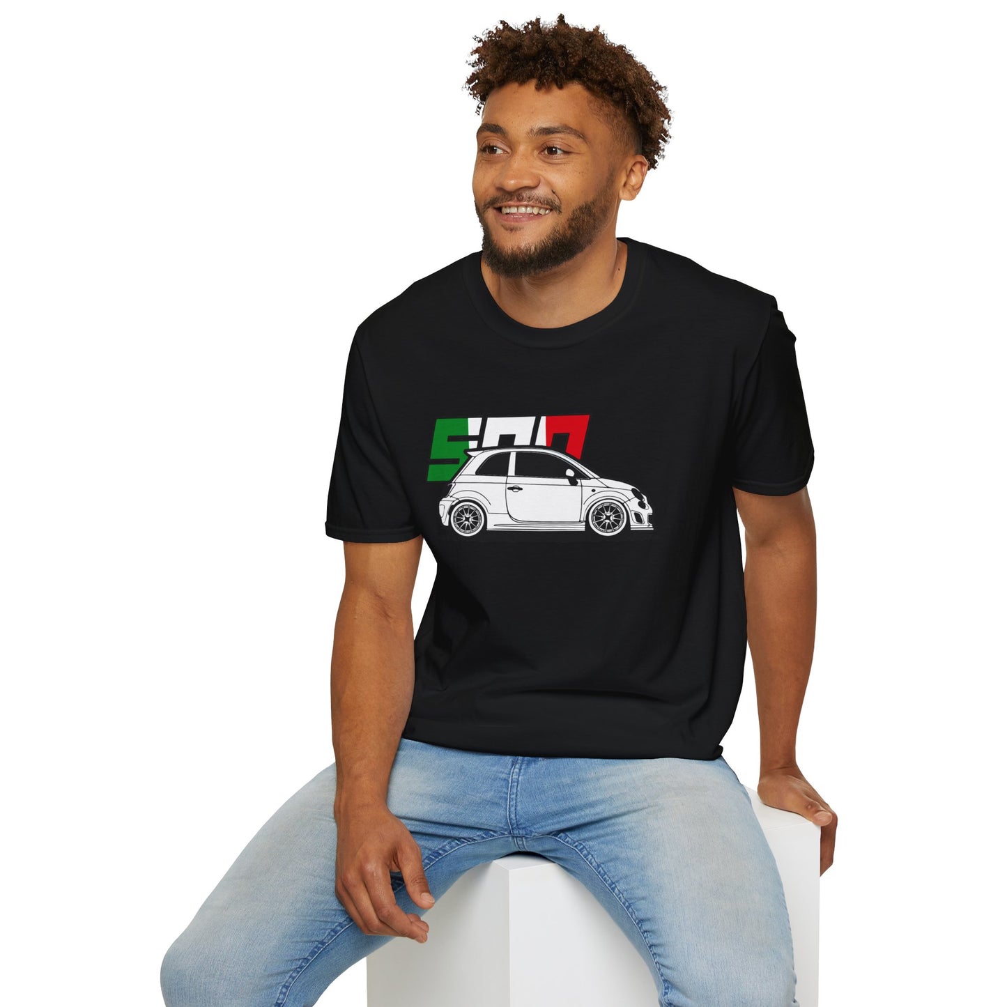 Fiat-500 Illustration T-shirt