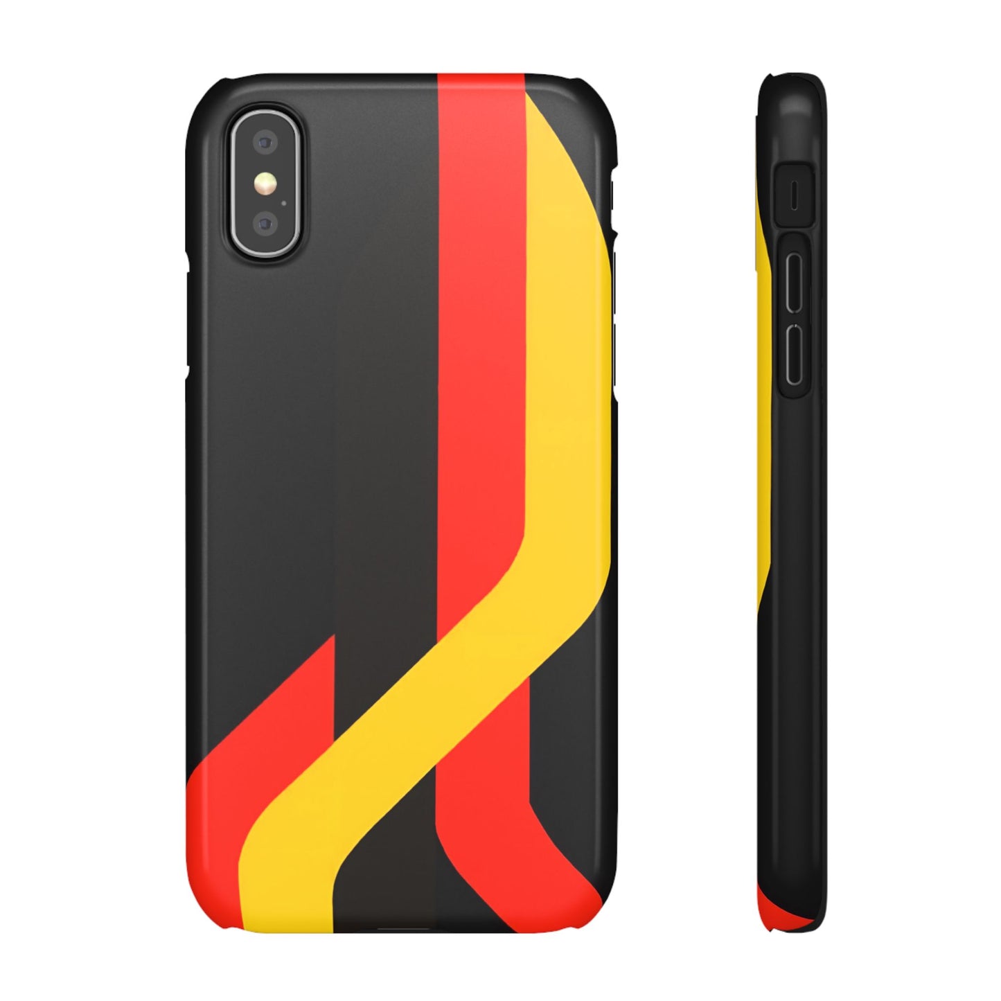 Racing Stripes Pattern F1 Inspired Snap Case