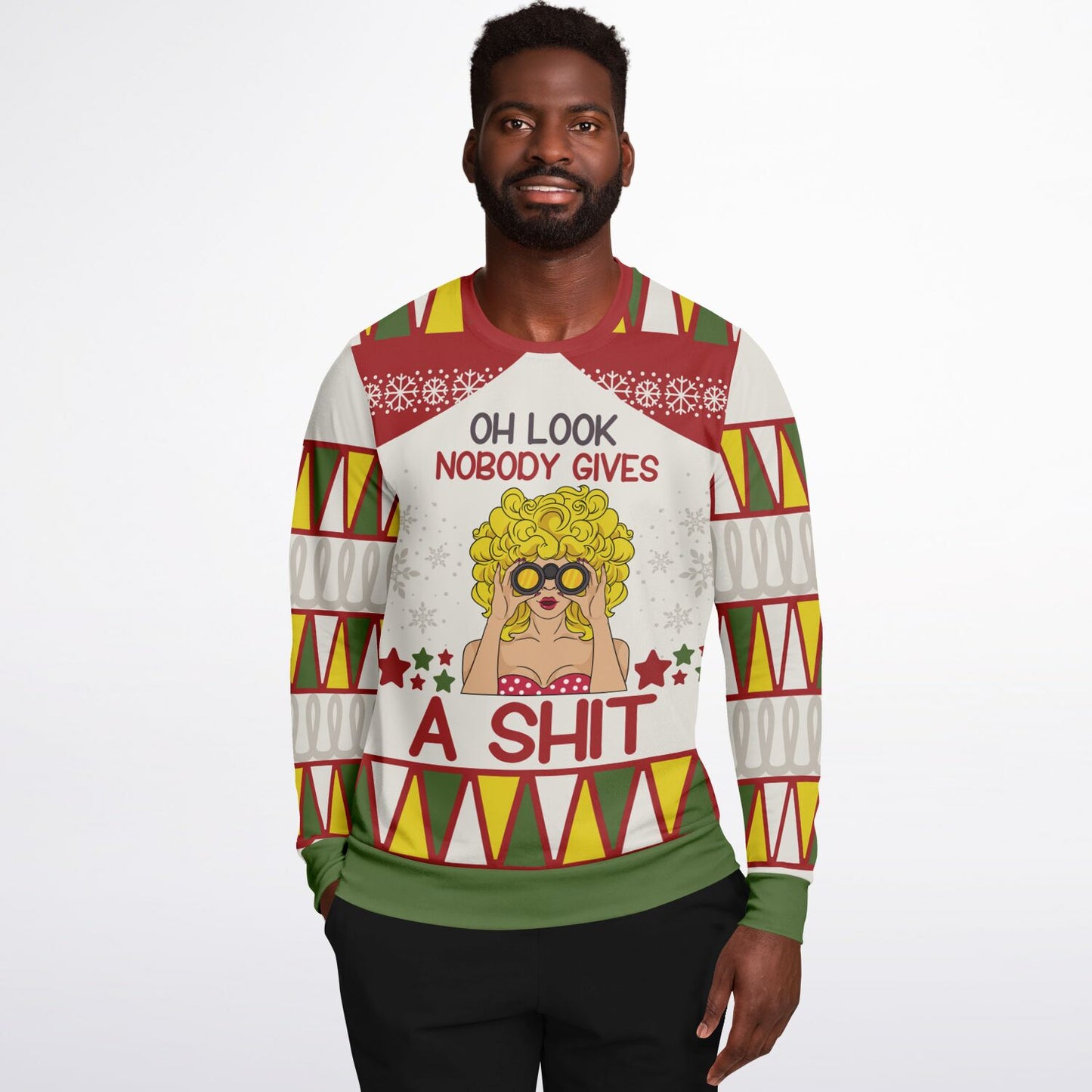Oh Look, Nobody Gives A Shit Funny Sweatshirt