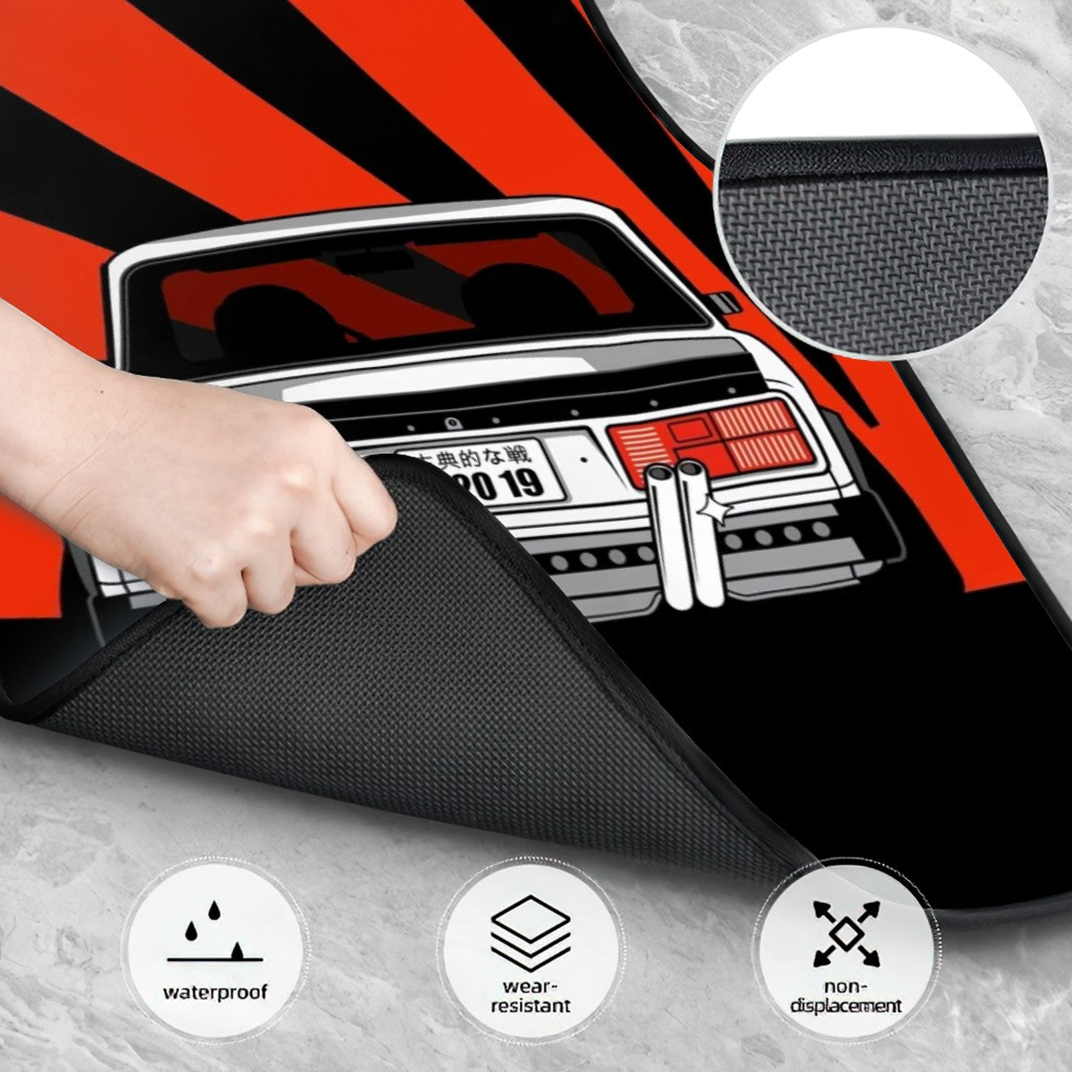 JDM Inspired Automotive Floor Mats