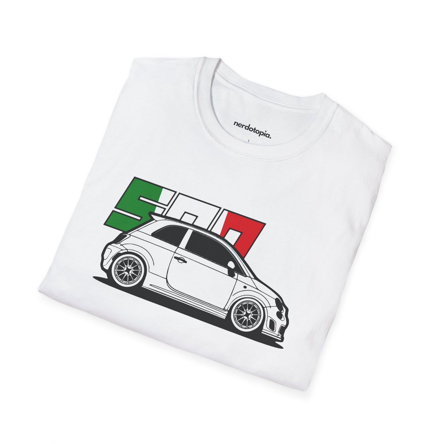 Fiat-500 Illustration T-shirt