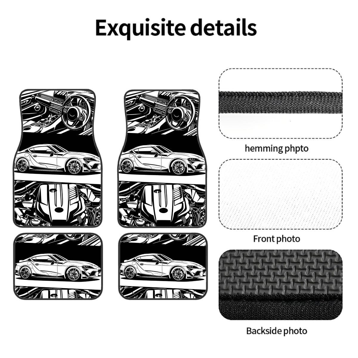 MKV Supra Illustration Automotive Floor Mats