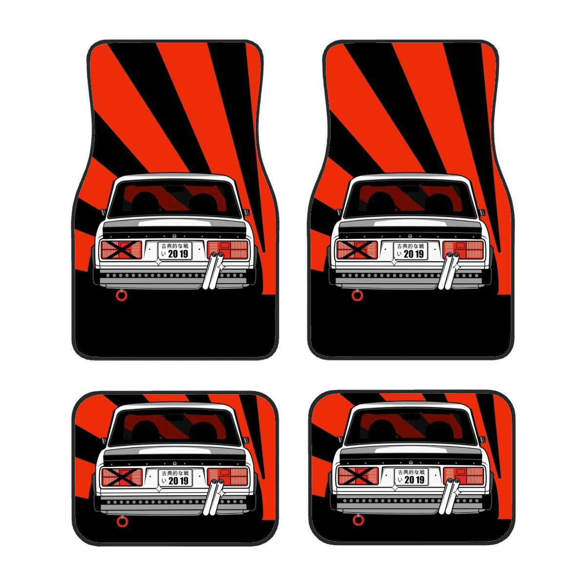 JDM Inspired Automotive Floor Mats
