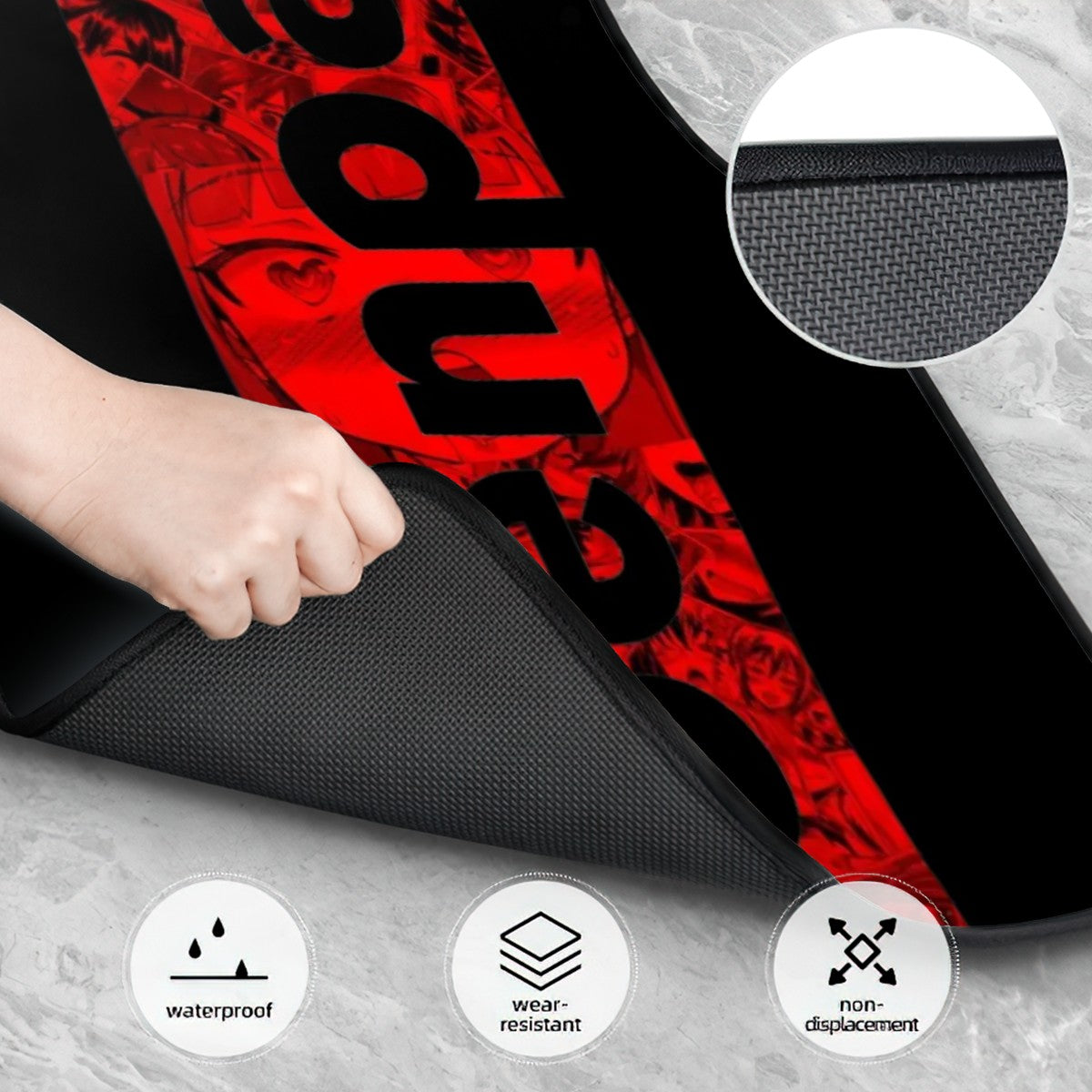 Senpai Anime Inspired Automotive Floor Mats