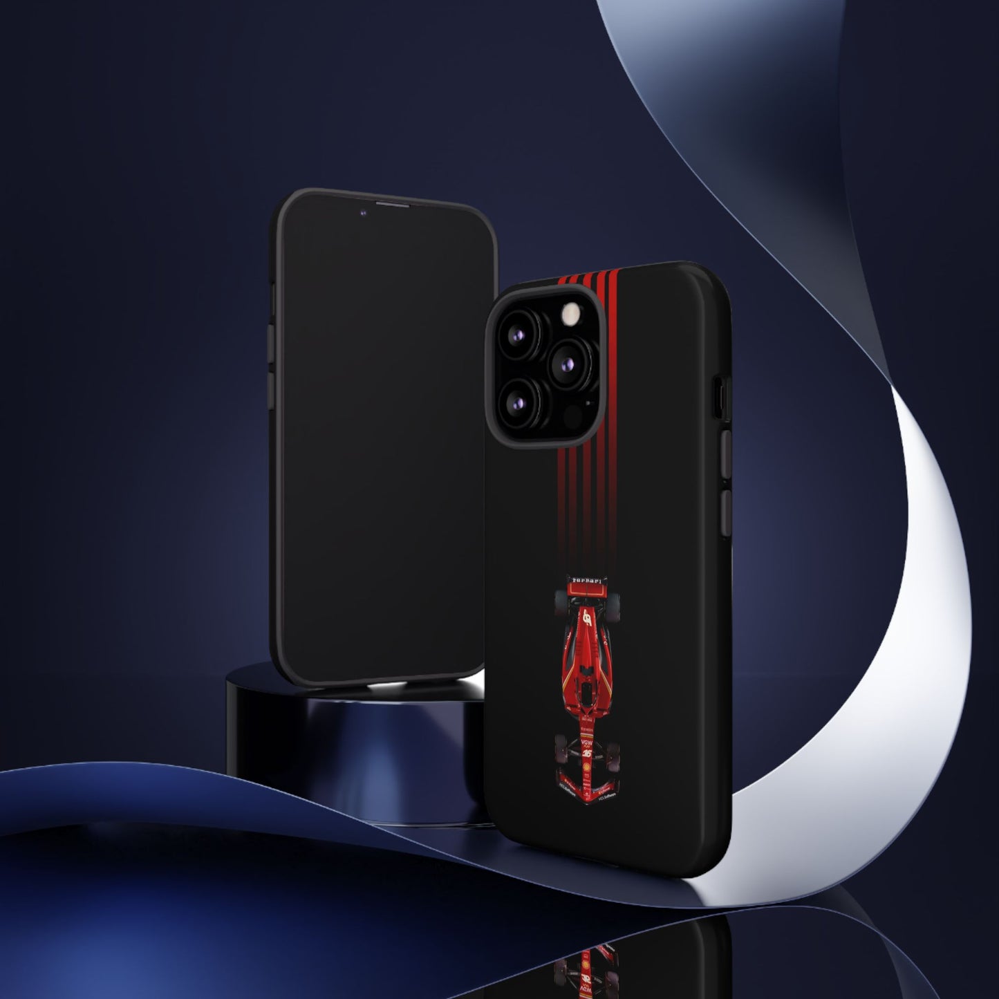 Ferrari F1 Car Tough Phone Case