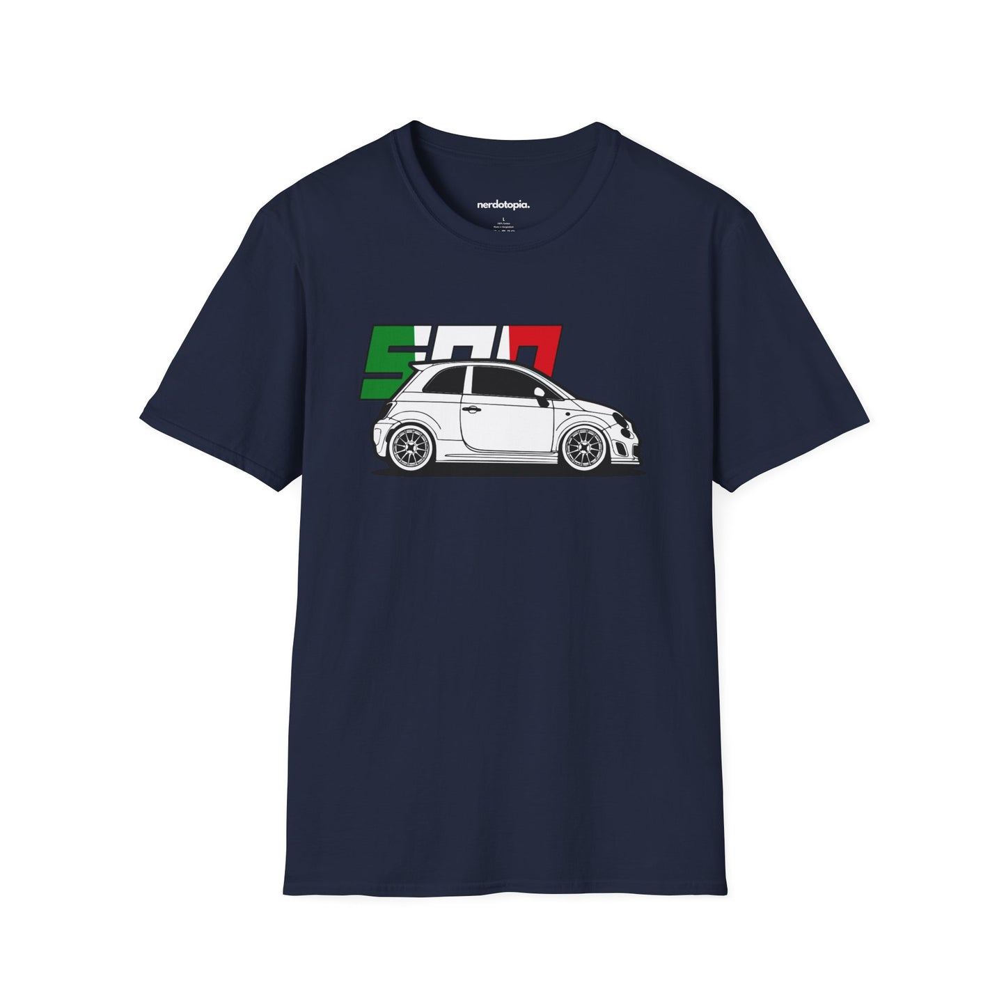 Fiat-500 Illustration T-shirt