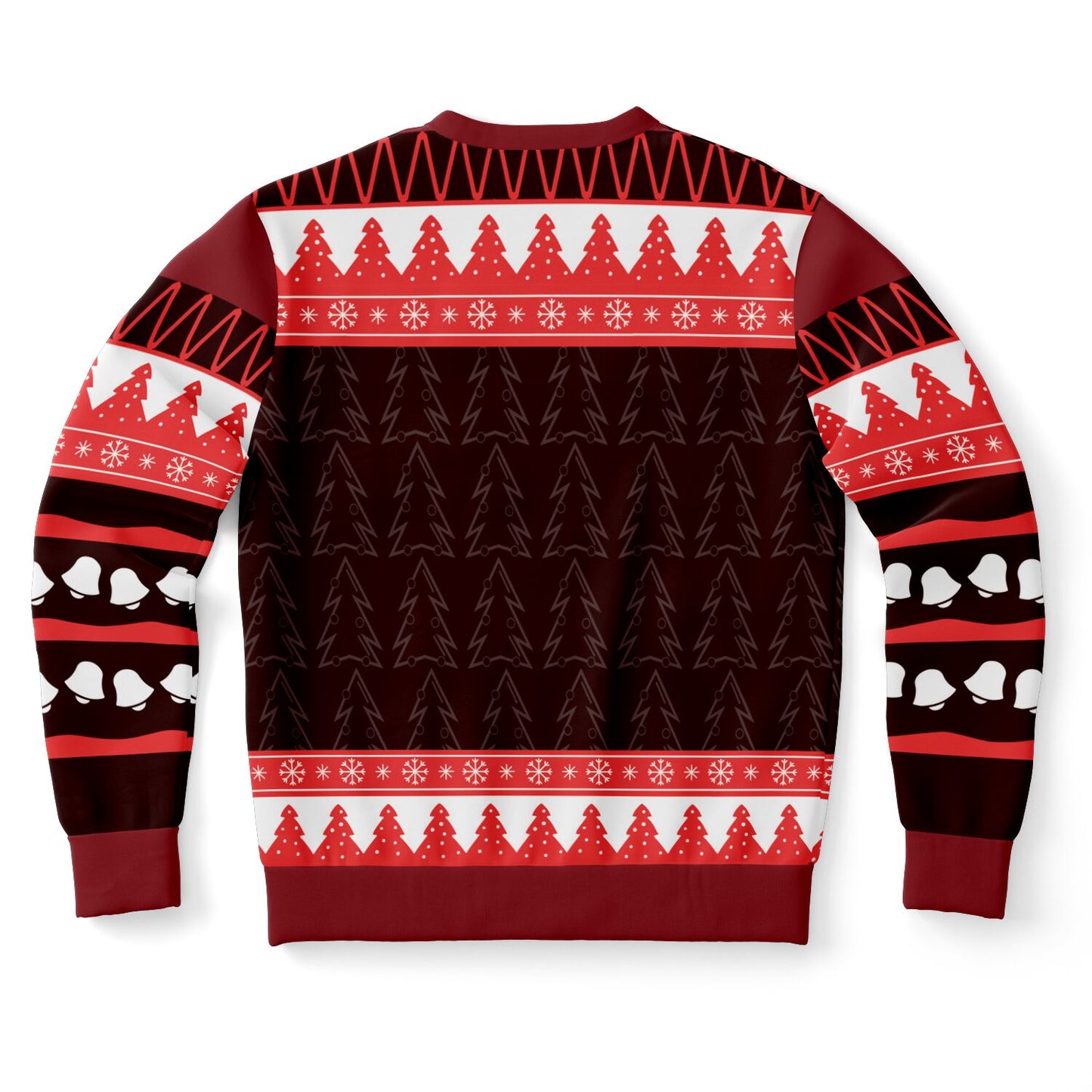 Bottoms Up Santa Funny Sweatshirt