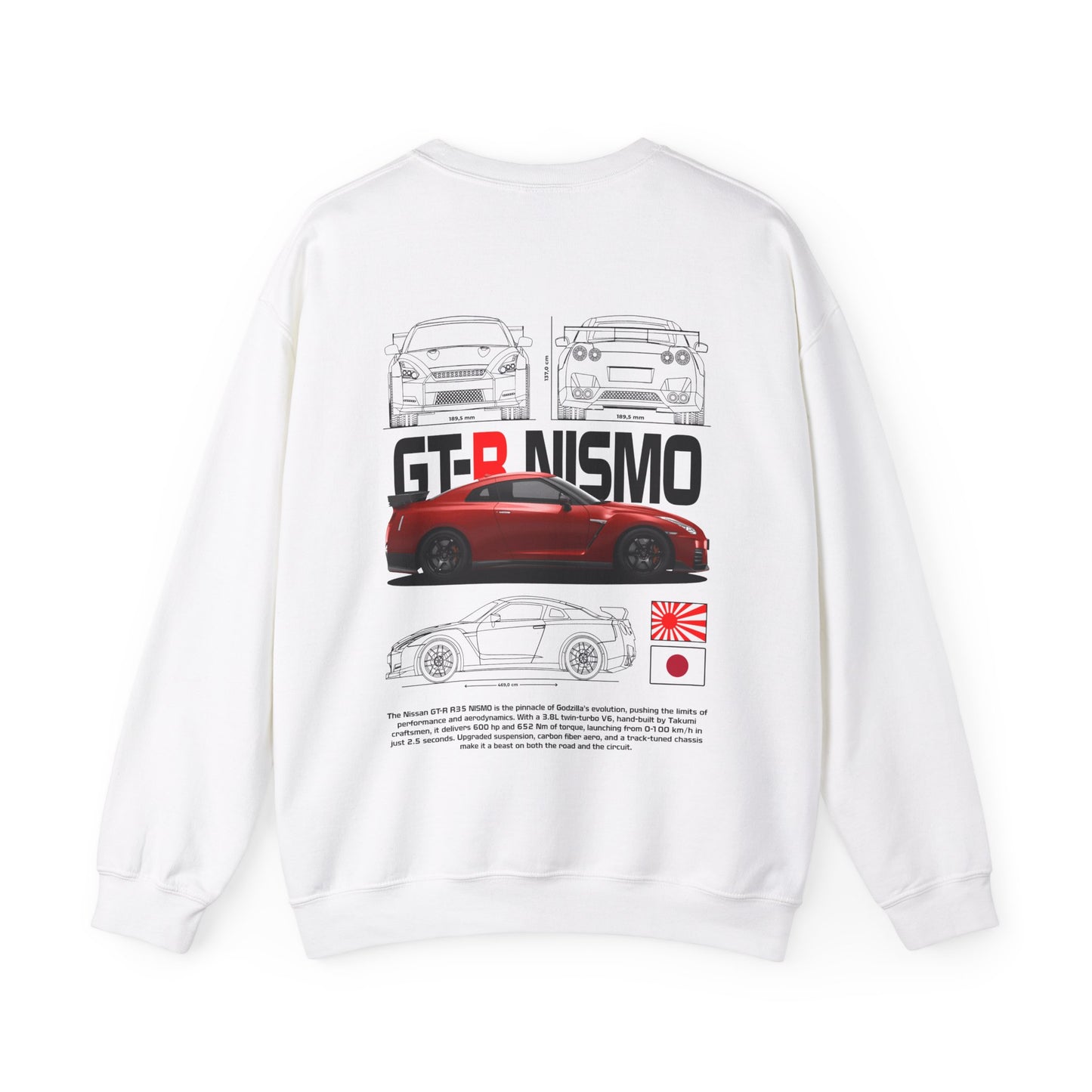 GTR Nismo Poster Style Crewneck Sweatshirt