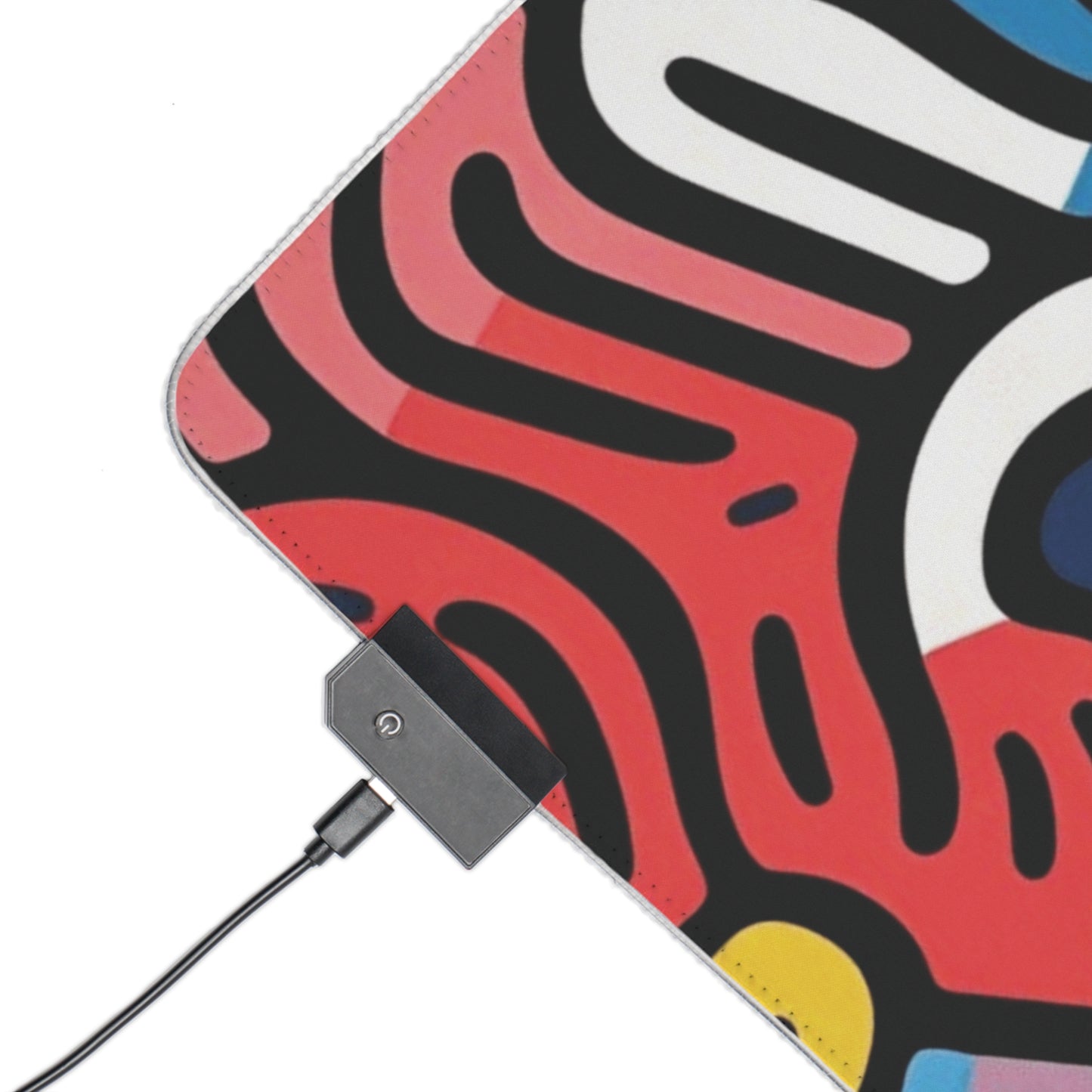 Unique Abstract Art RGB Gaming Mouse Pad