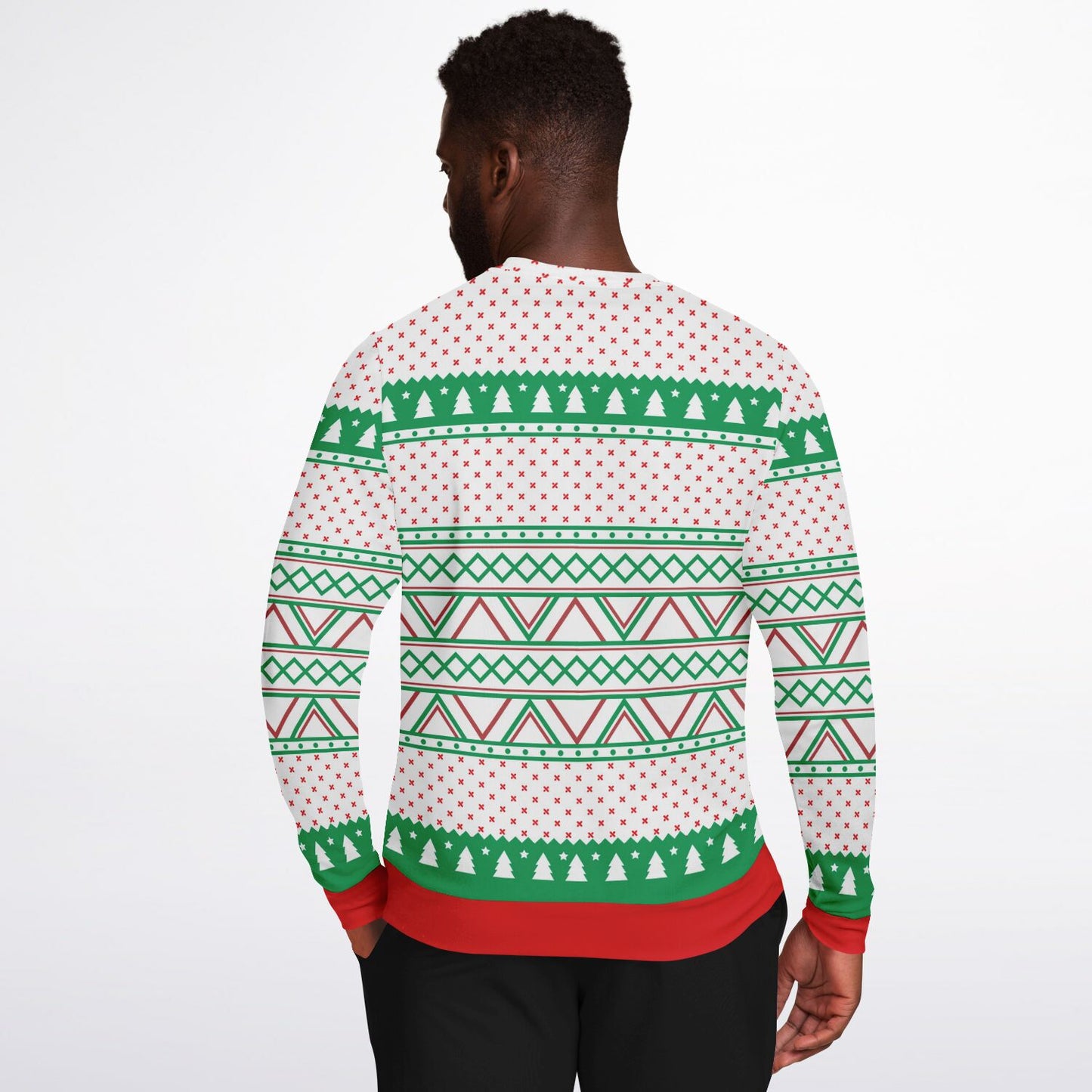 I Don't Believe In You Either Funny Santa Sweatshirt