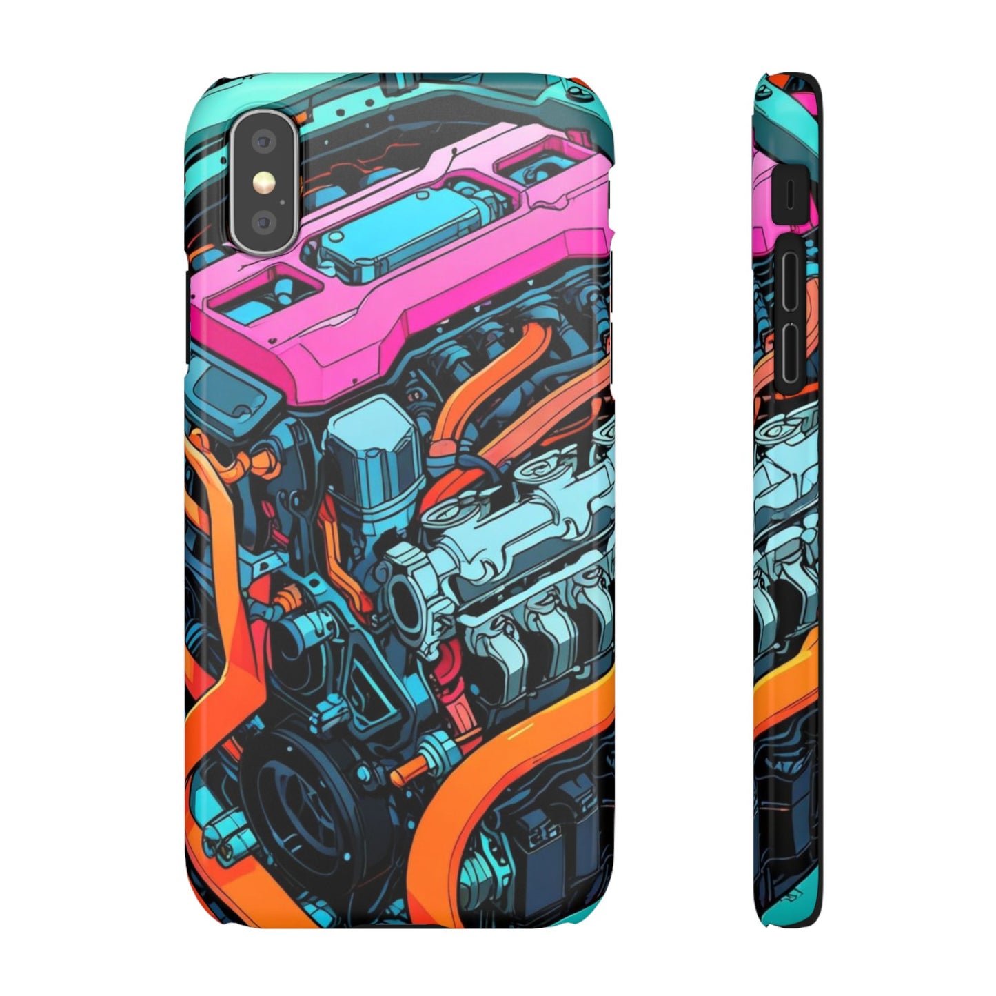 Engine Illustration Snap Case