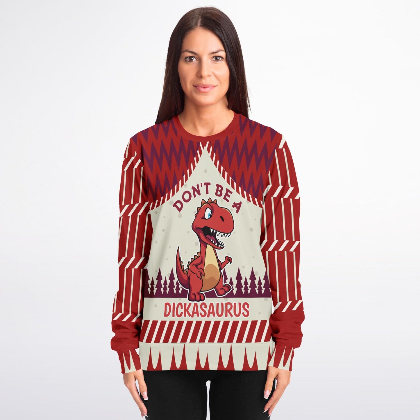 Don’t Be a Dickasaurus Funny Sweatshirt