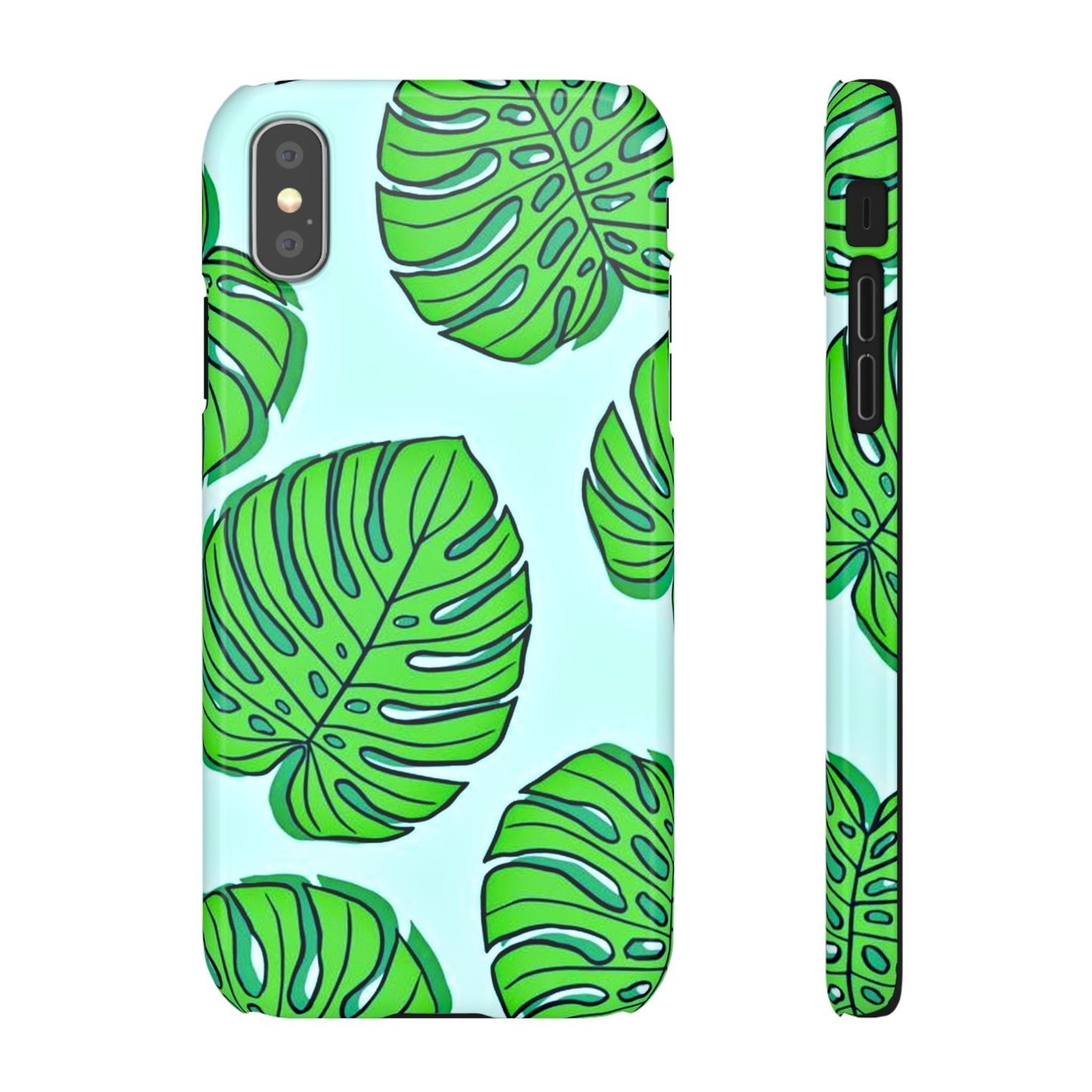 Leaves Pattern F1 Inspired Snap Case