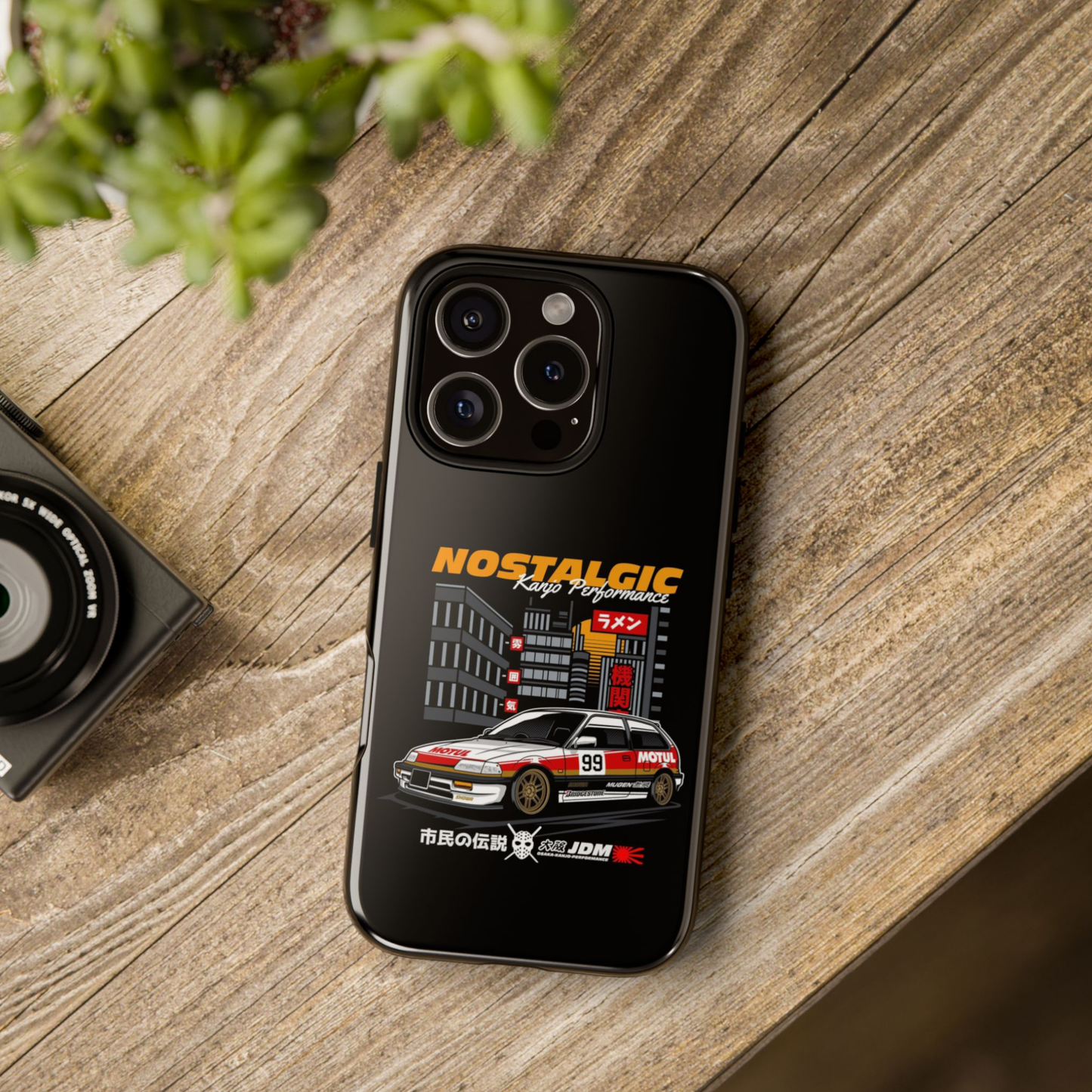 Nostalgic JDM Tough Phone Case