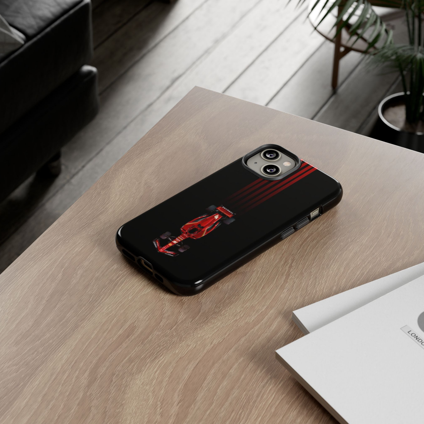 Ferrari F1 Car Tough Phone Case