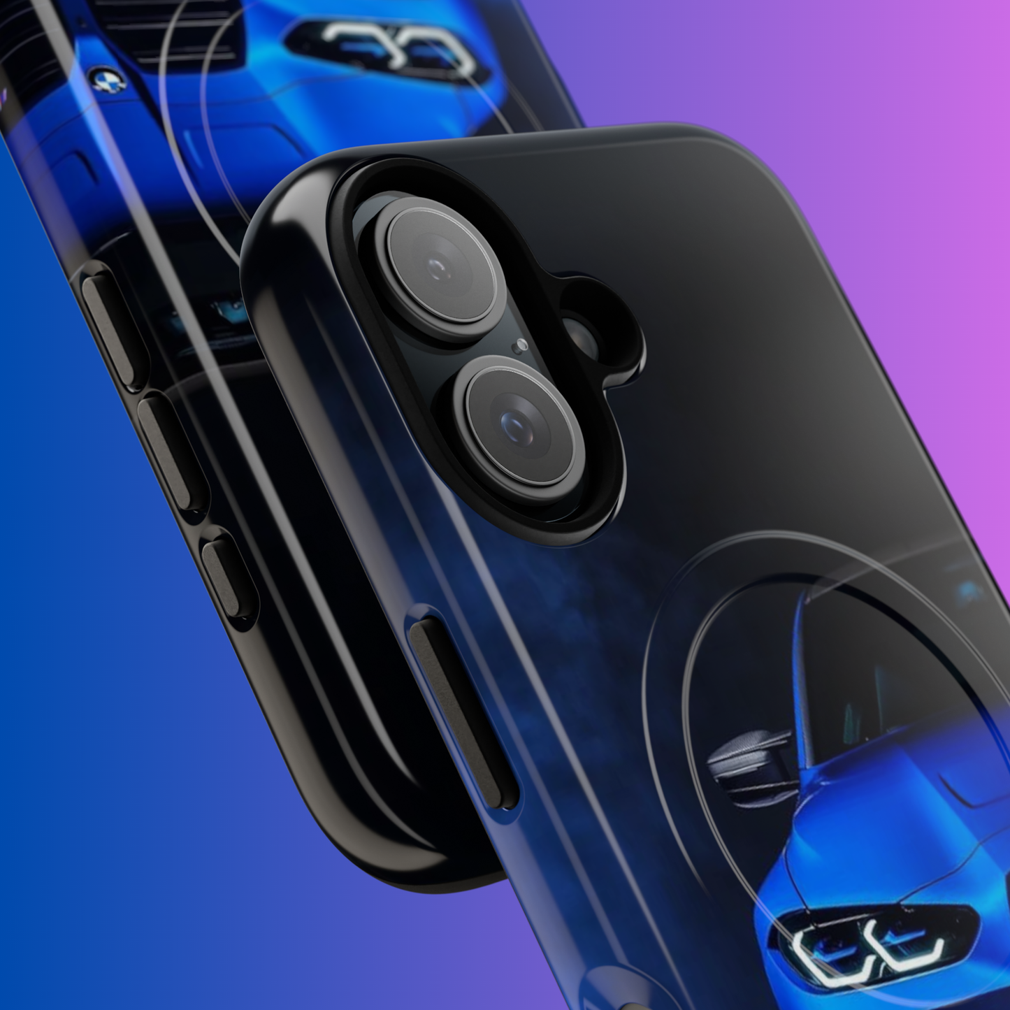 Blue M4 Tough Magnetic Case
