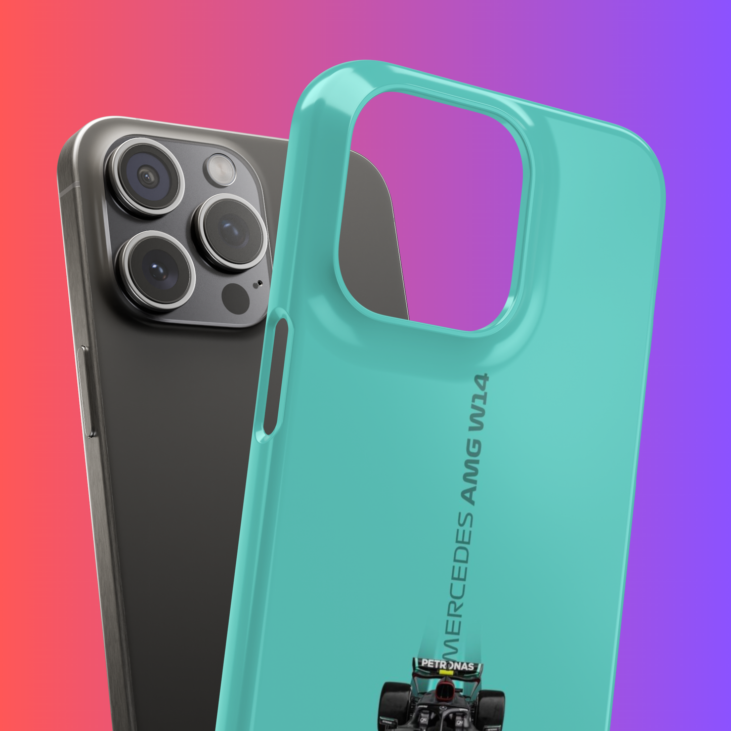AMG Petronas F1 Car Snap Case