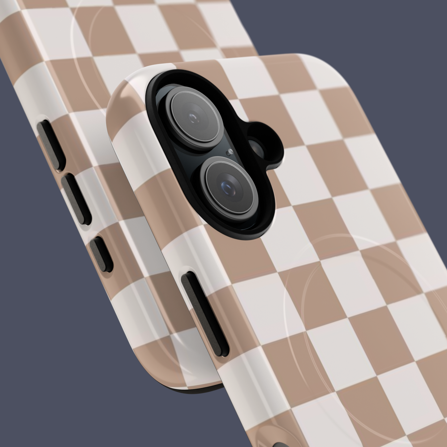 Minimalistic Checkered Design Tough Cases