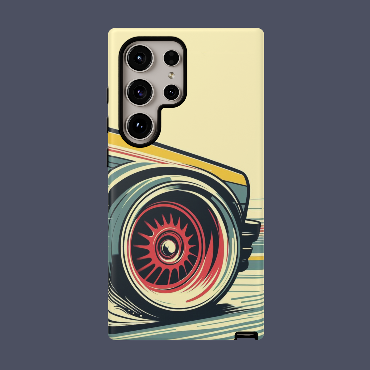 Car Drift Illustration Tough Phone Case