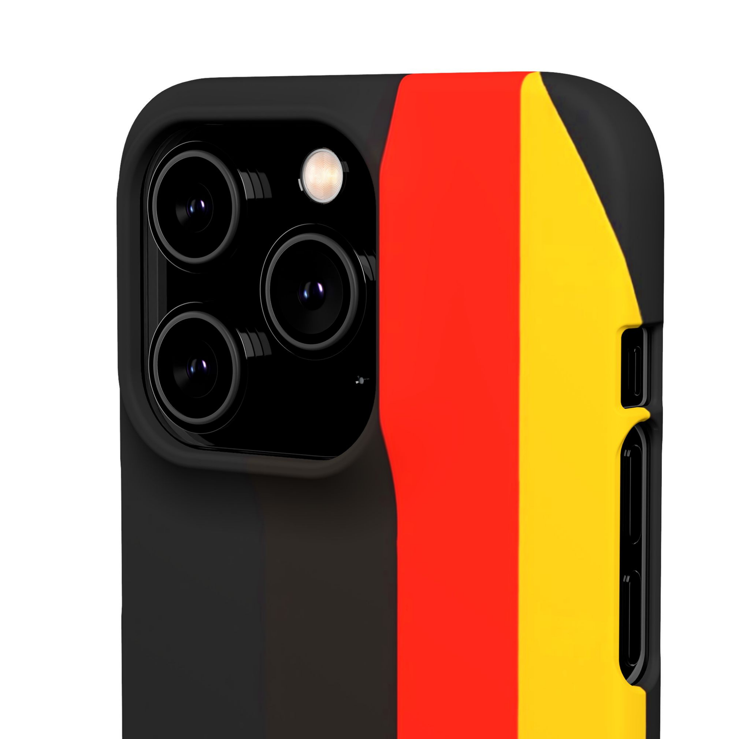 Racing Stripe Pattern Tough Phone Case