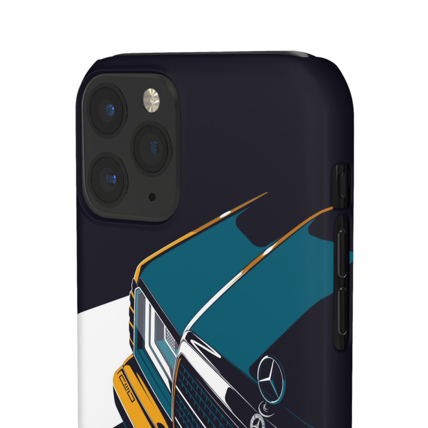 Merc W124 Illustration Tough Magnetic Case