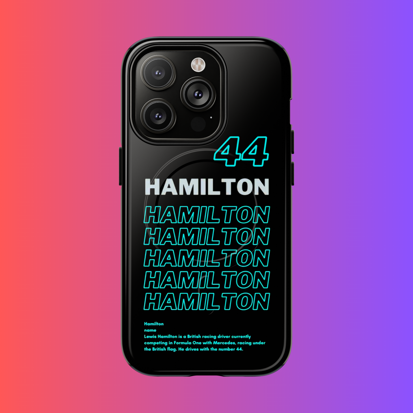 Hamilton 44 Tough Case