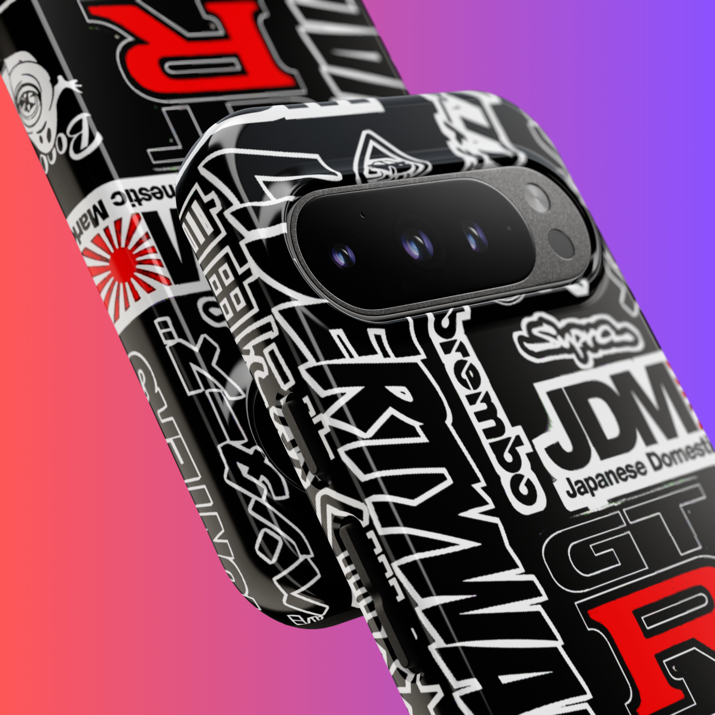 JDM Collage Inspired Tough Phone Case