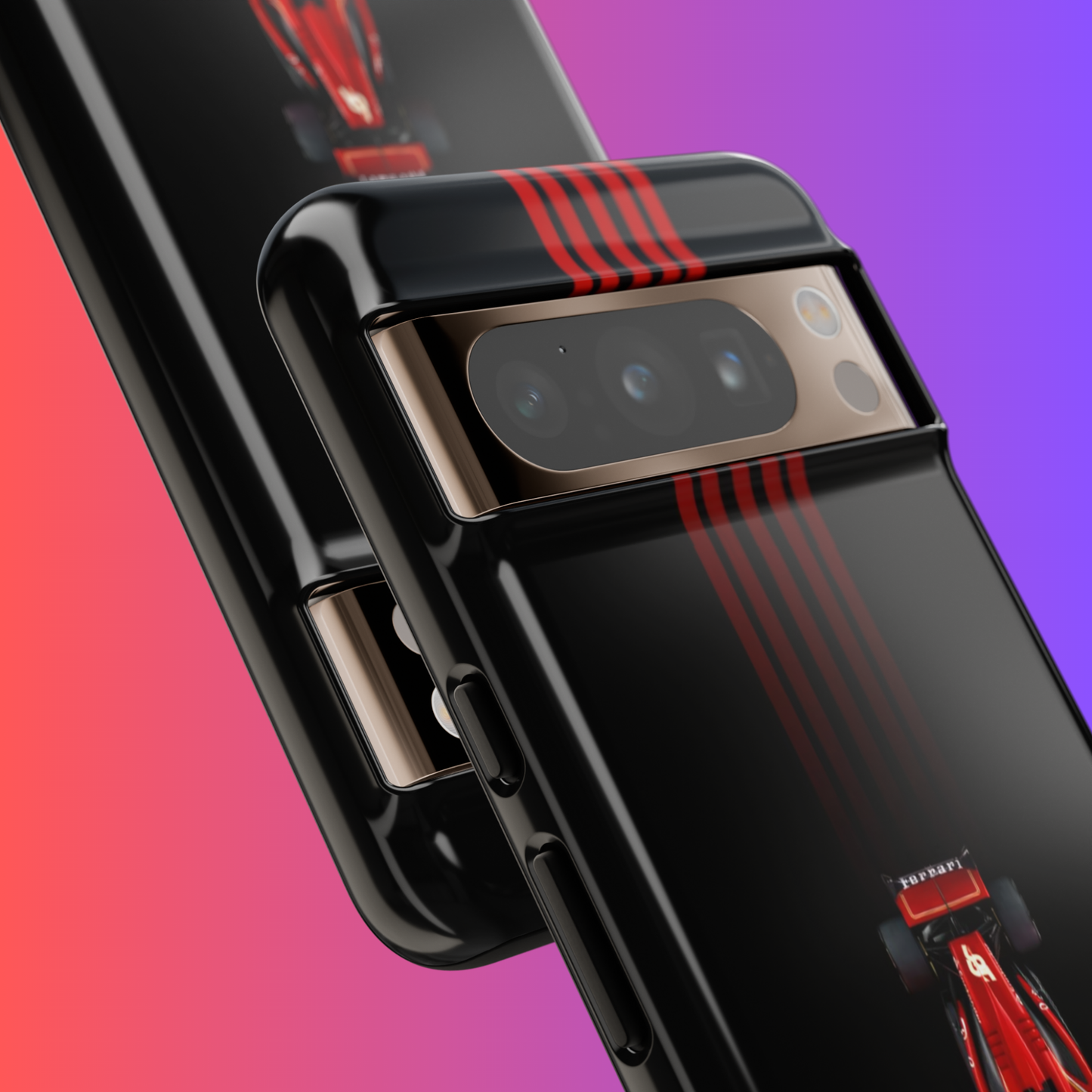 Ferrari F1 Car Tough Phone Case
