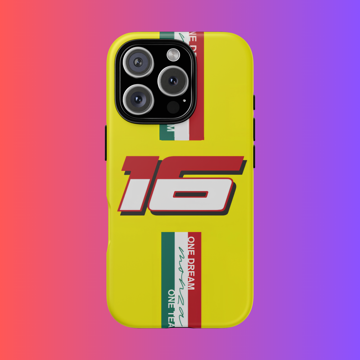 F1 Driver Inspired Tough Phone Case