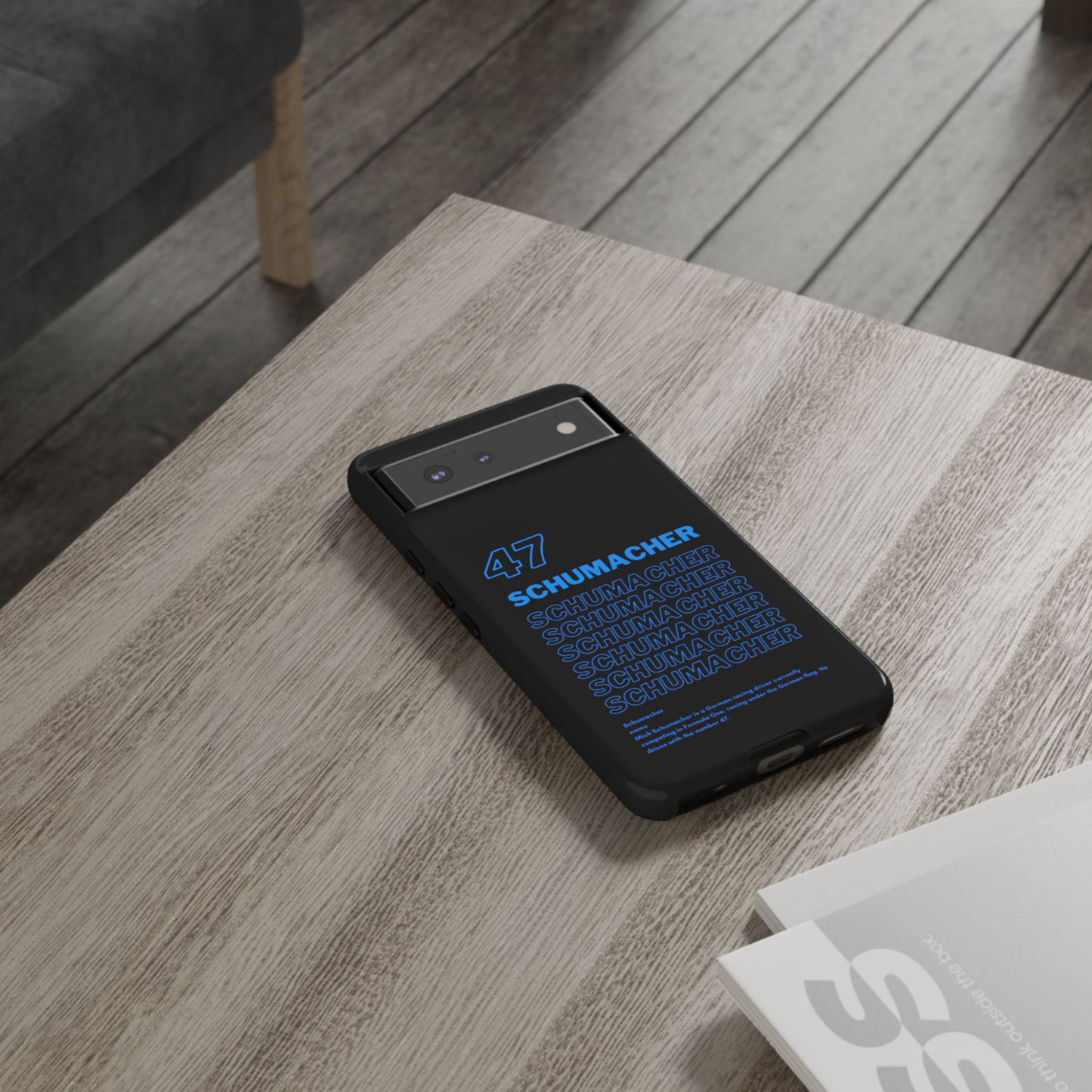 Schumacher F1 Inspired Tough Phone Case
