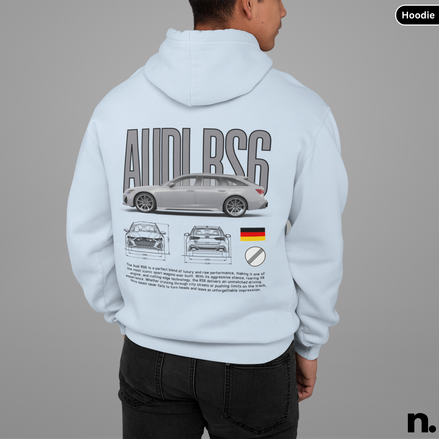 RS6 Poster Style Unisex Hoodie